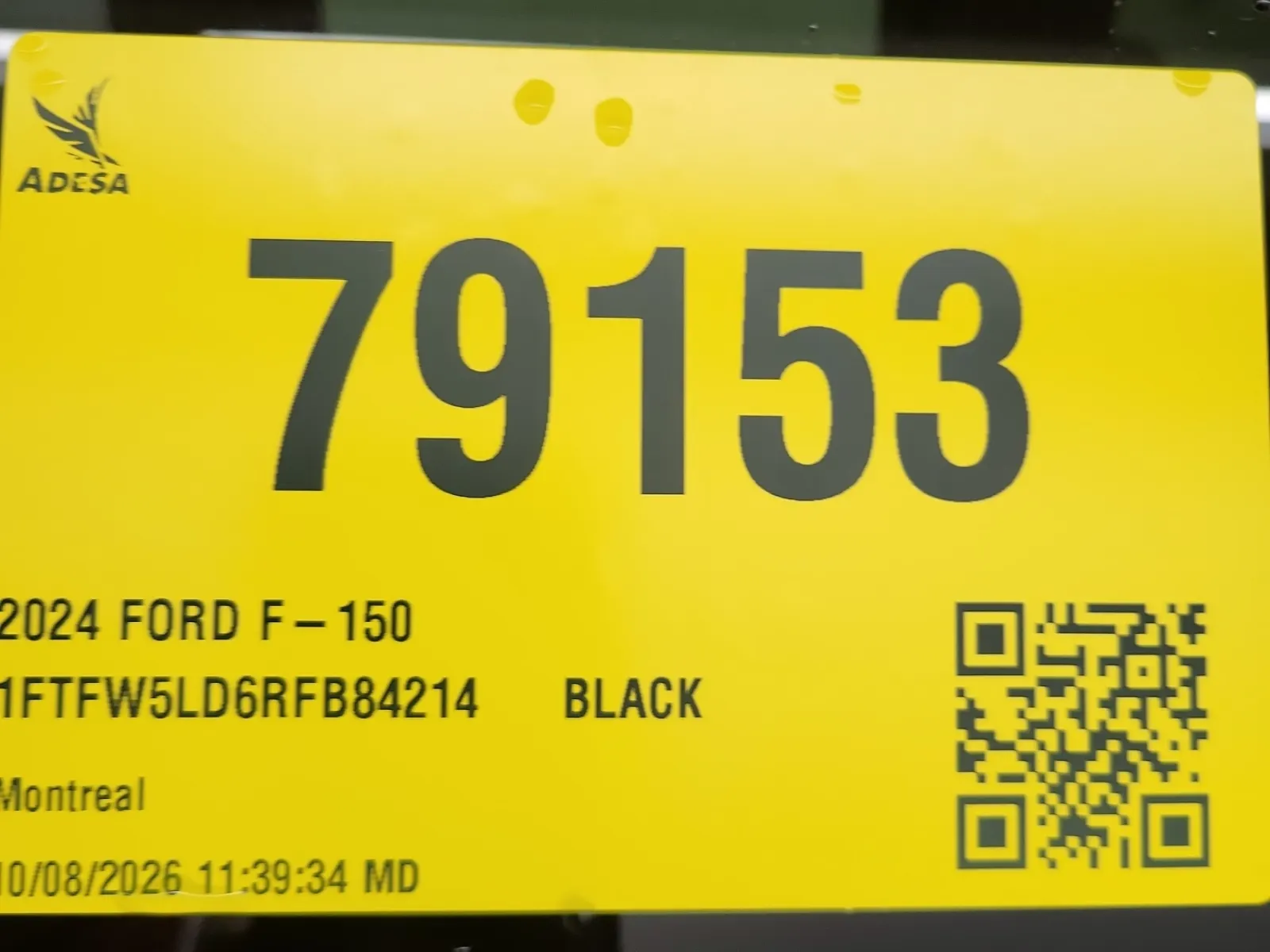 Inventory Label Photo