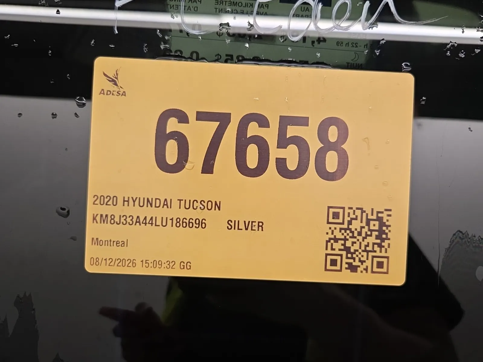 Inventory Label Photo