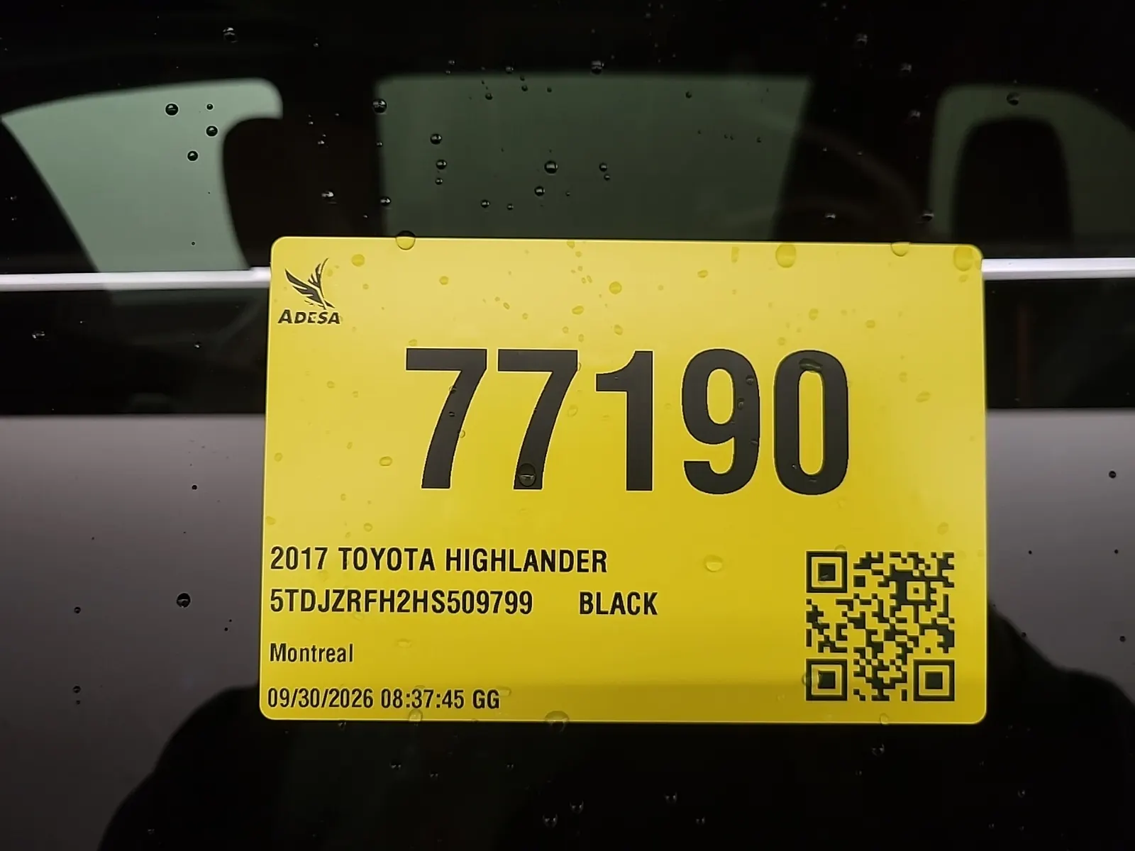 Inventory Label Photo