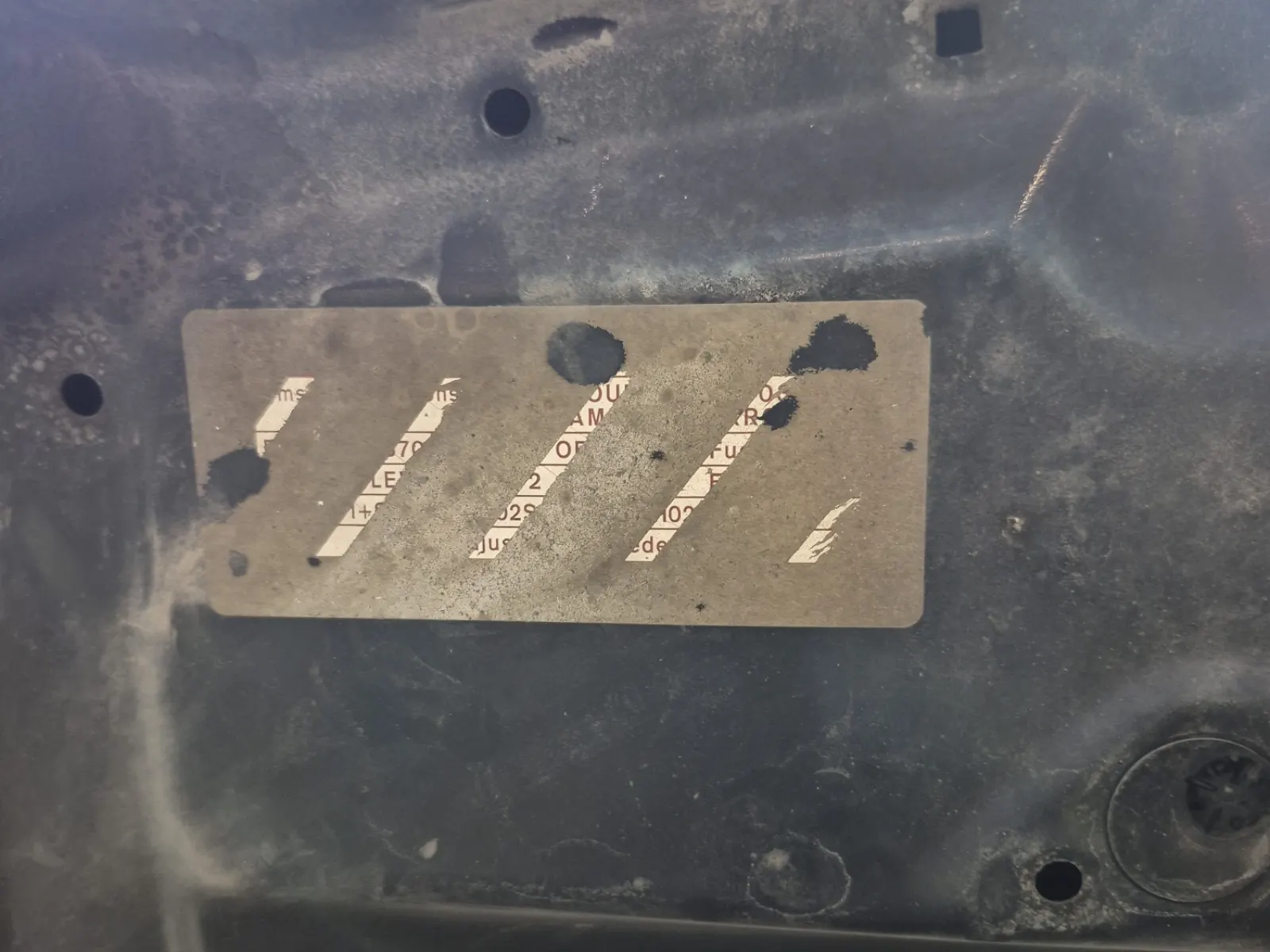 Emission Sticker Photo