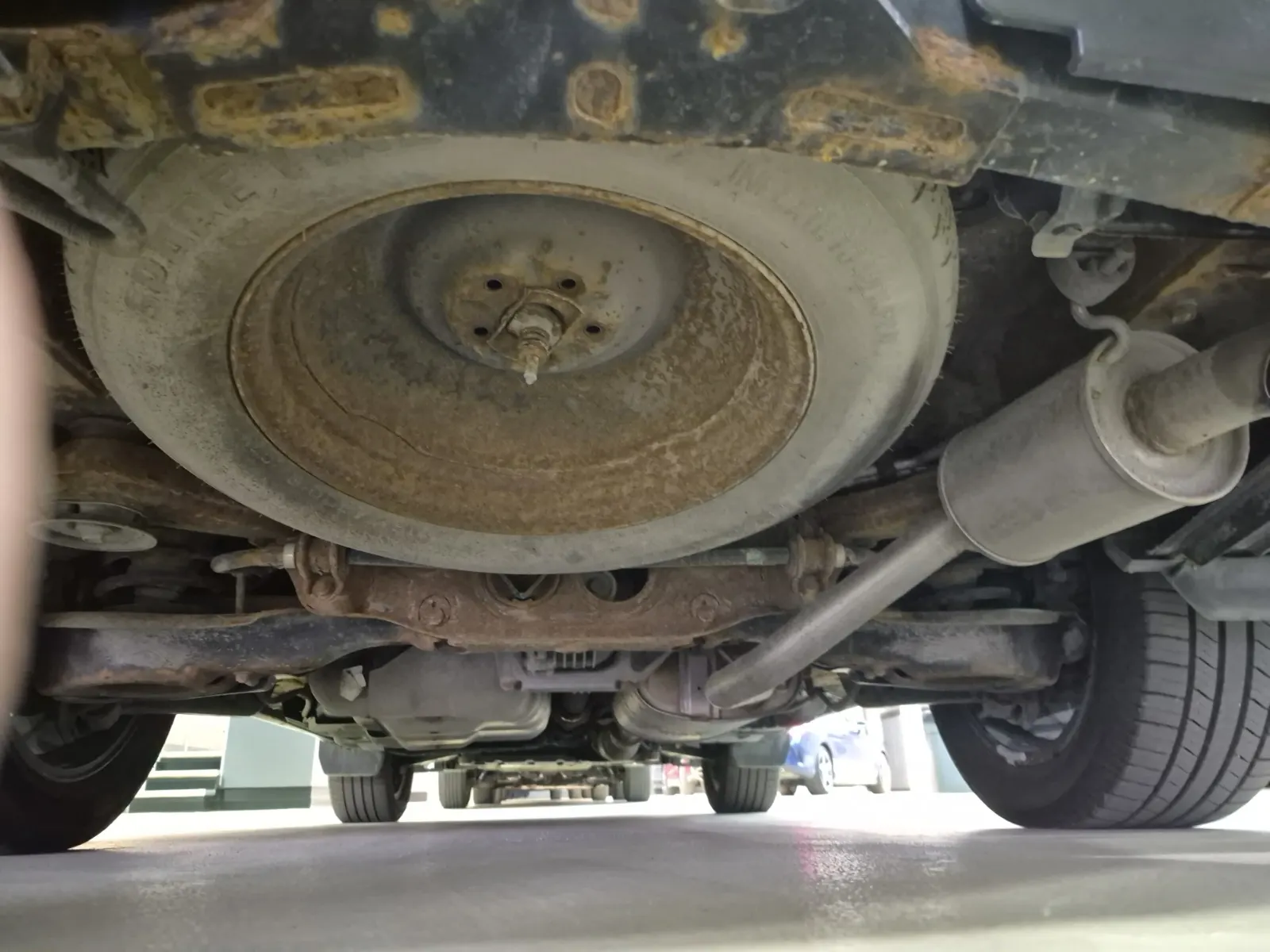 Undercarriage - Rear Photo
