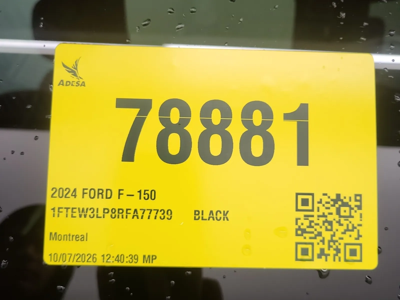 Inventory Label Photo