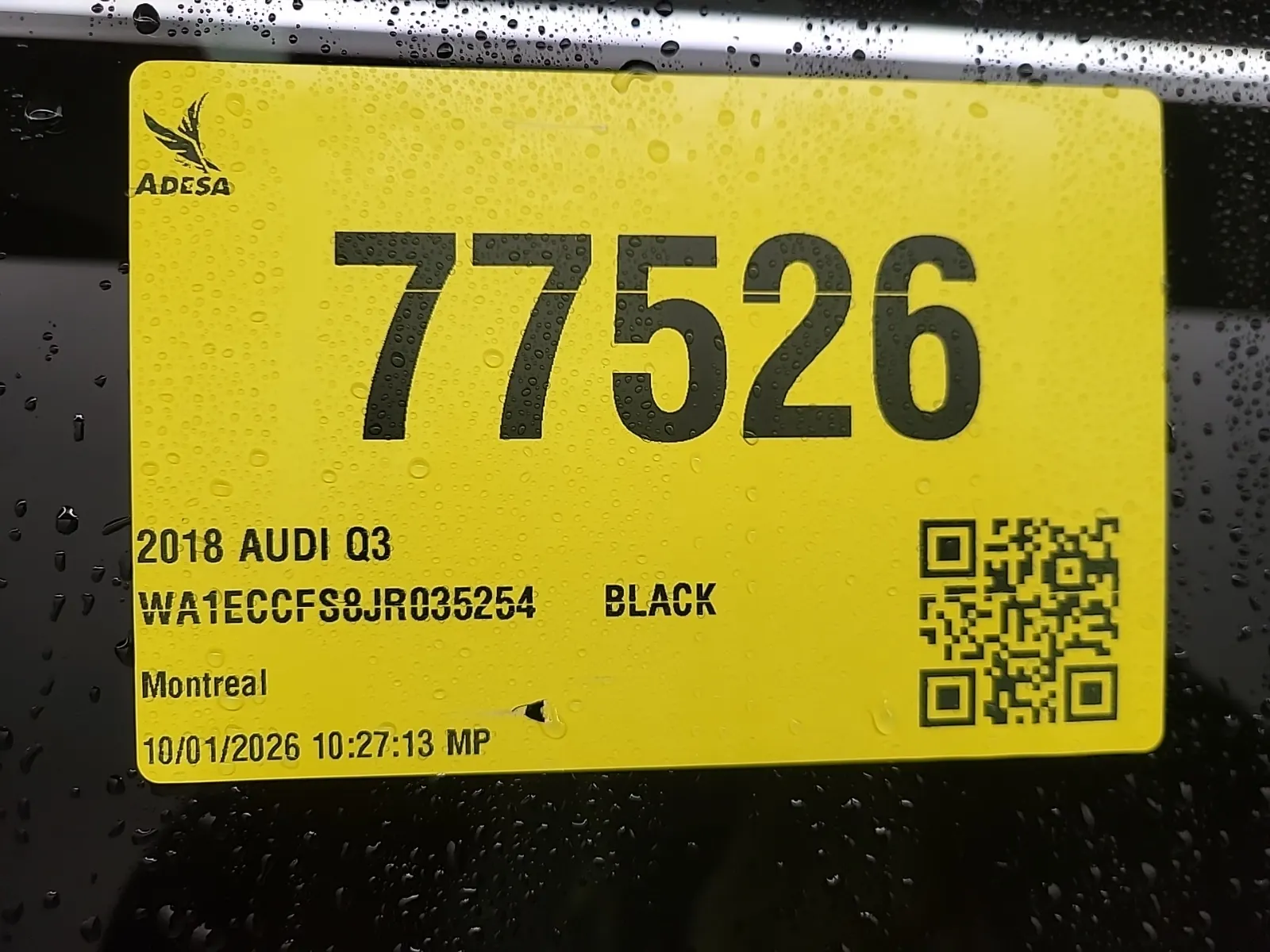 Inventory Label Photo