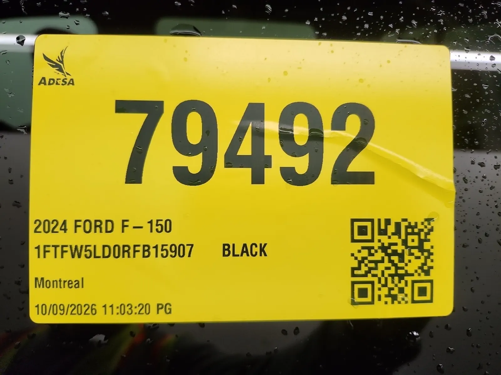 Inventory Label Photo