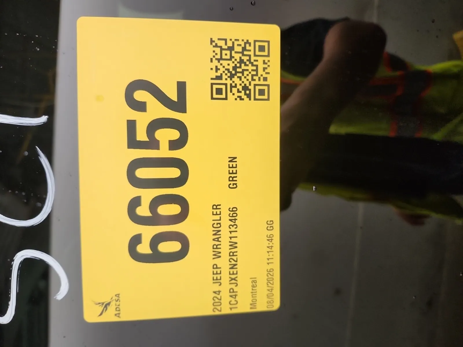 Inventory Label Photo
