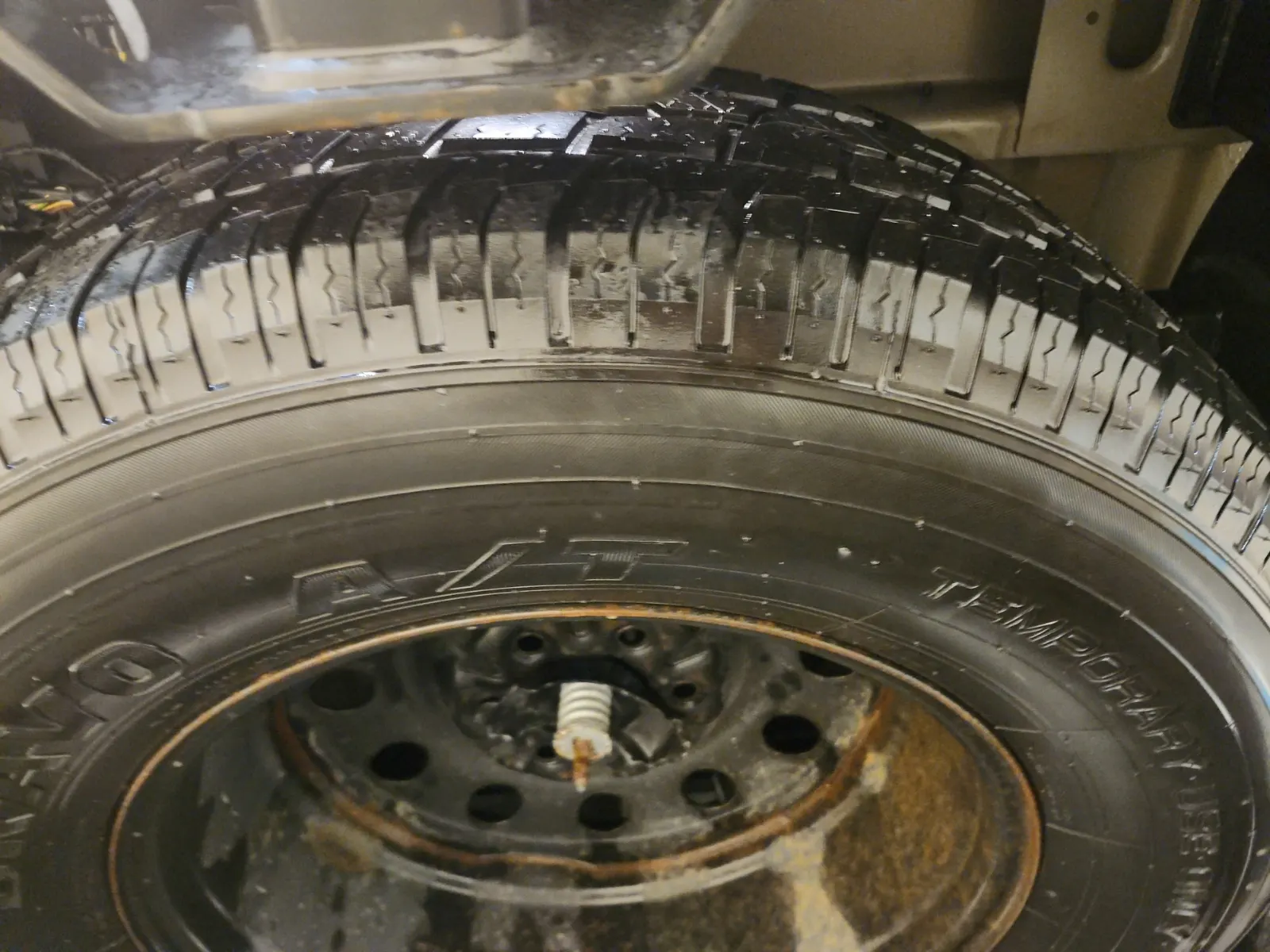 Spare Tire & Wheel Photo