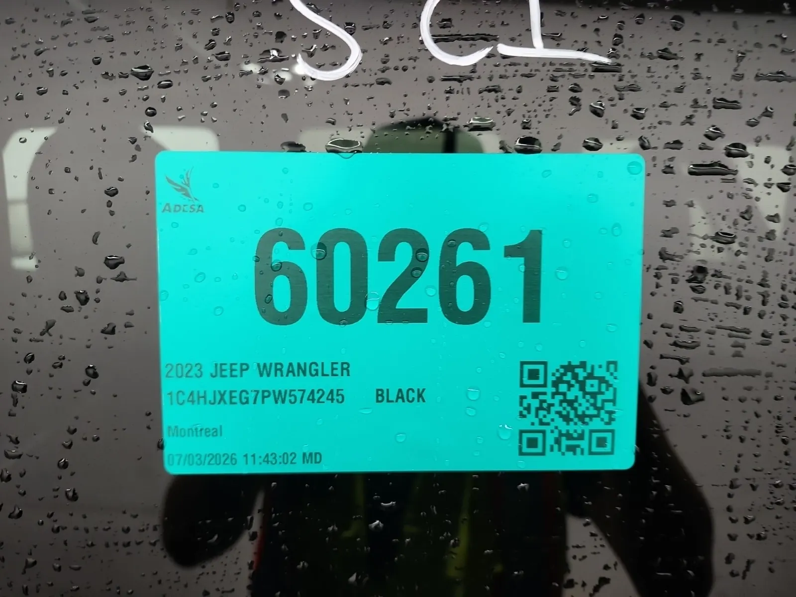 Inventory Label Photo