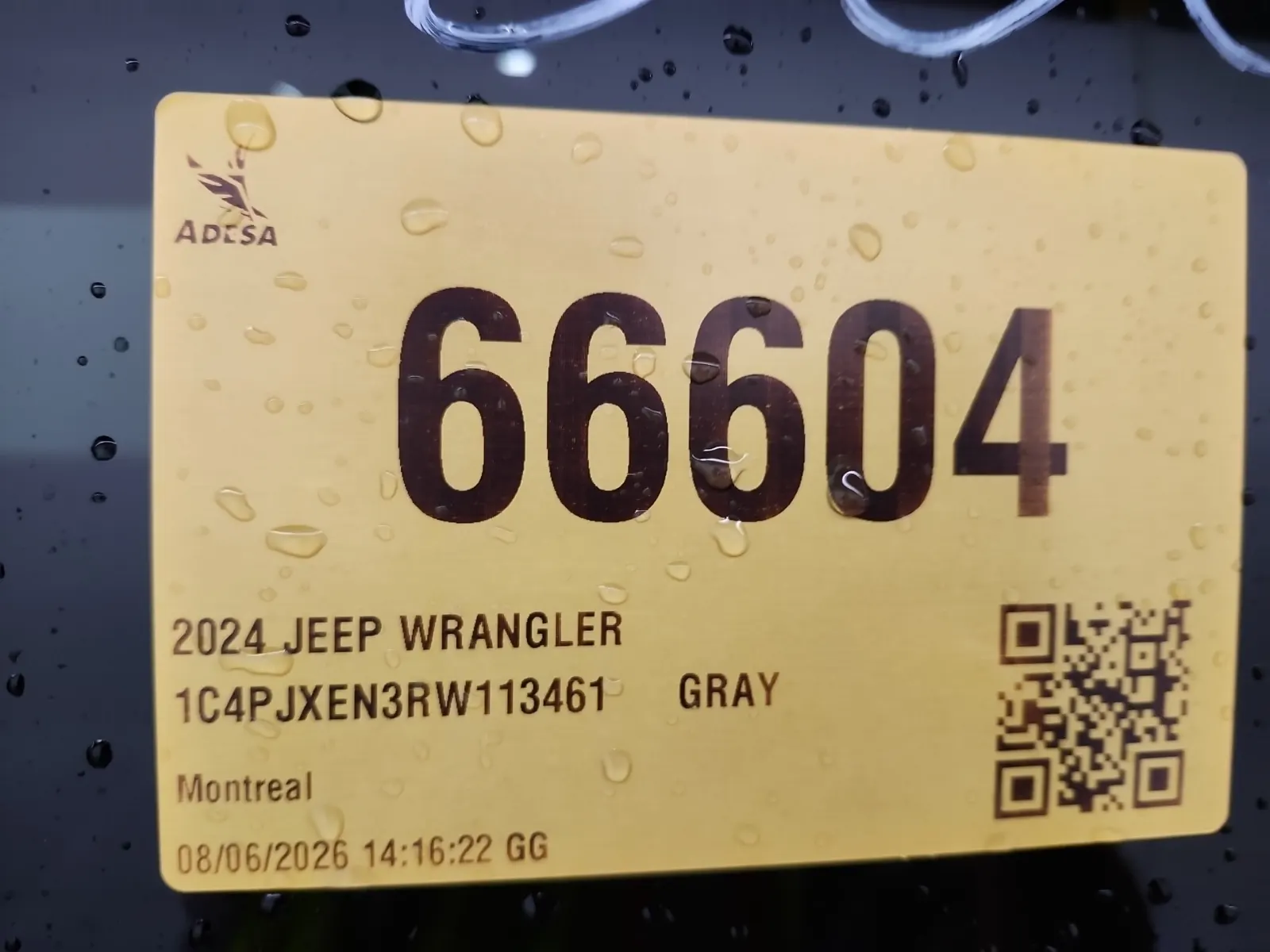Inventory Label Photo