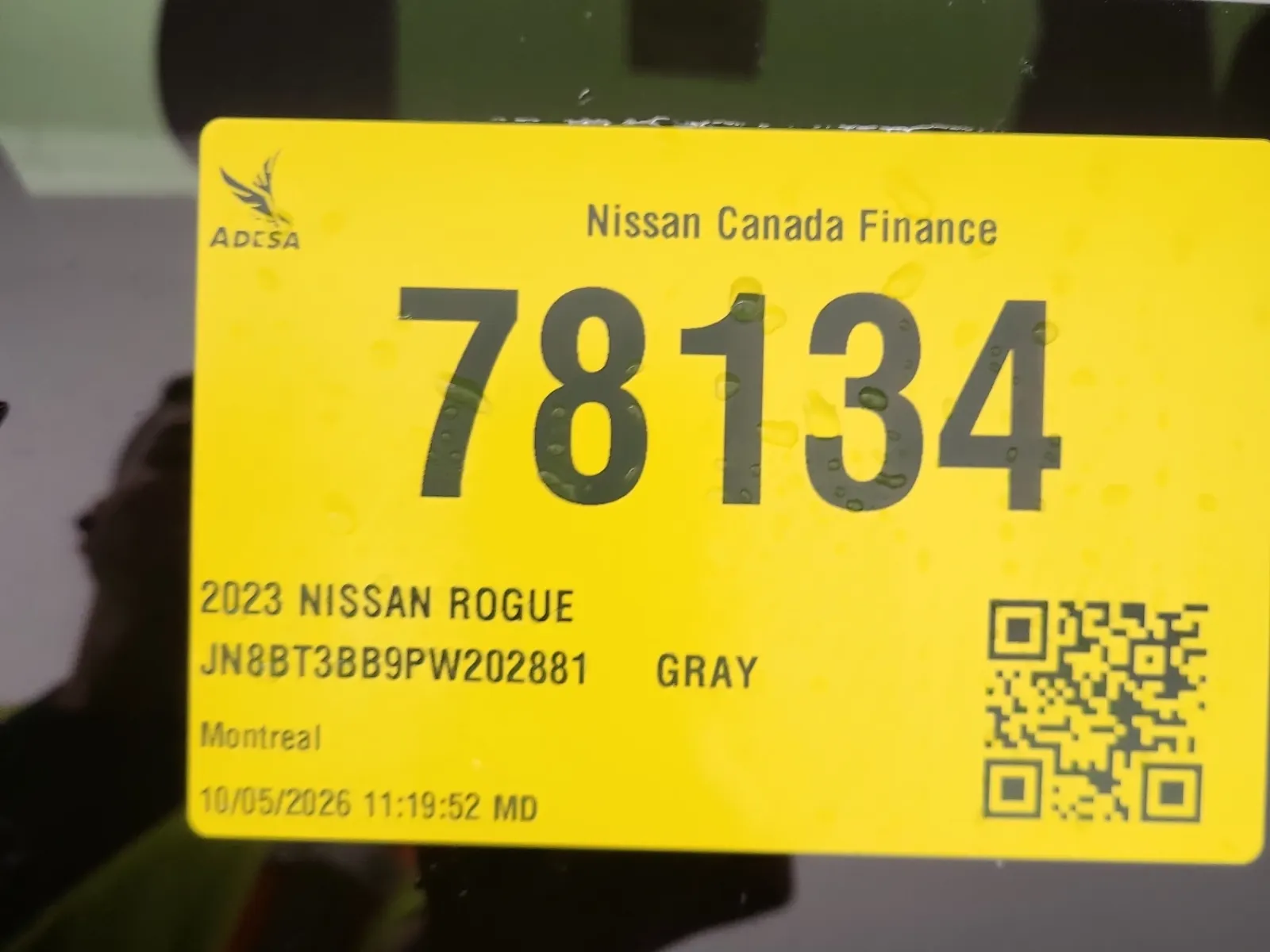 Inventory Label Photo