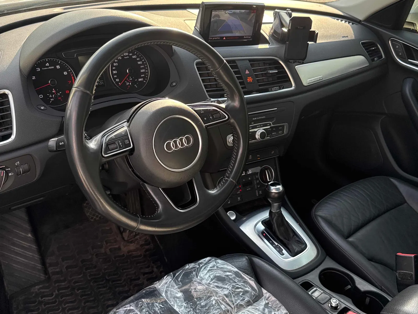 Interior driver side