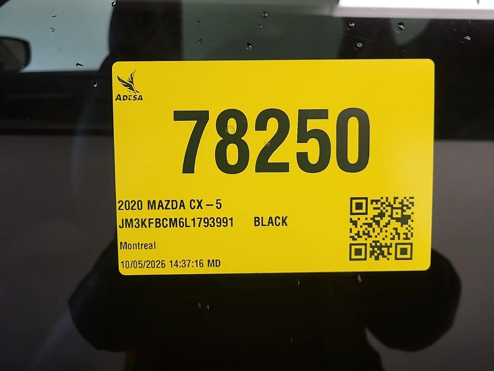 Inventory Label Photo