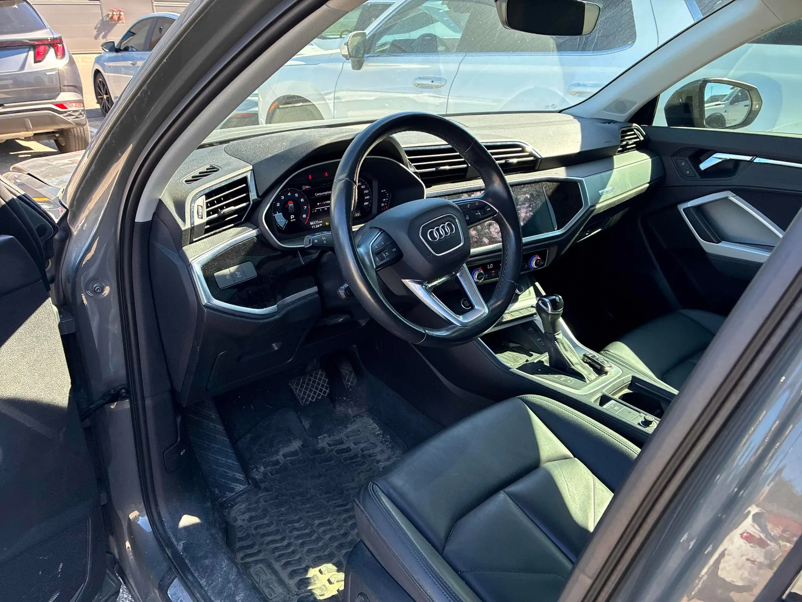 Interior driver side