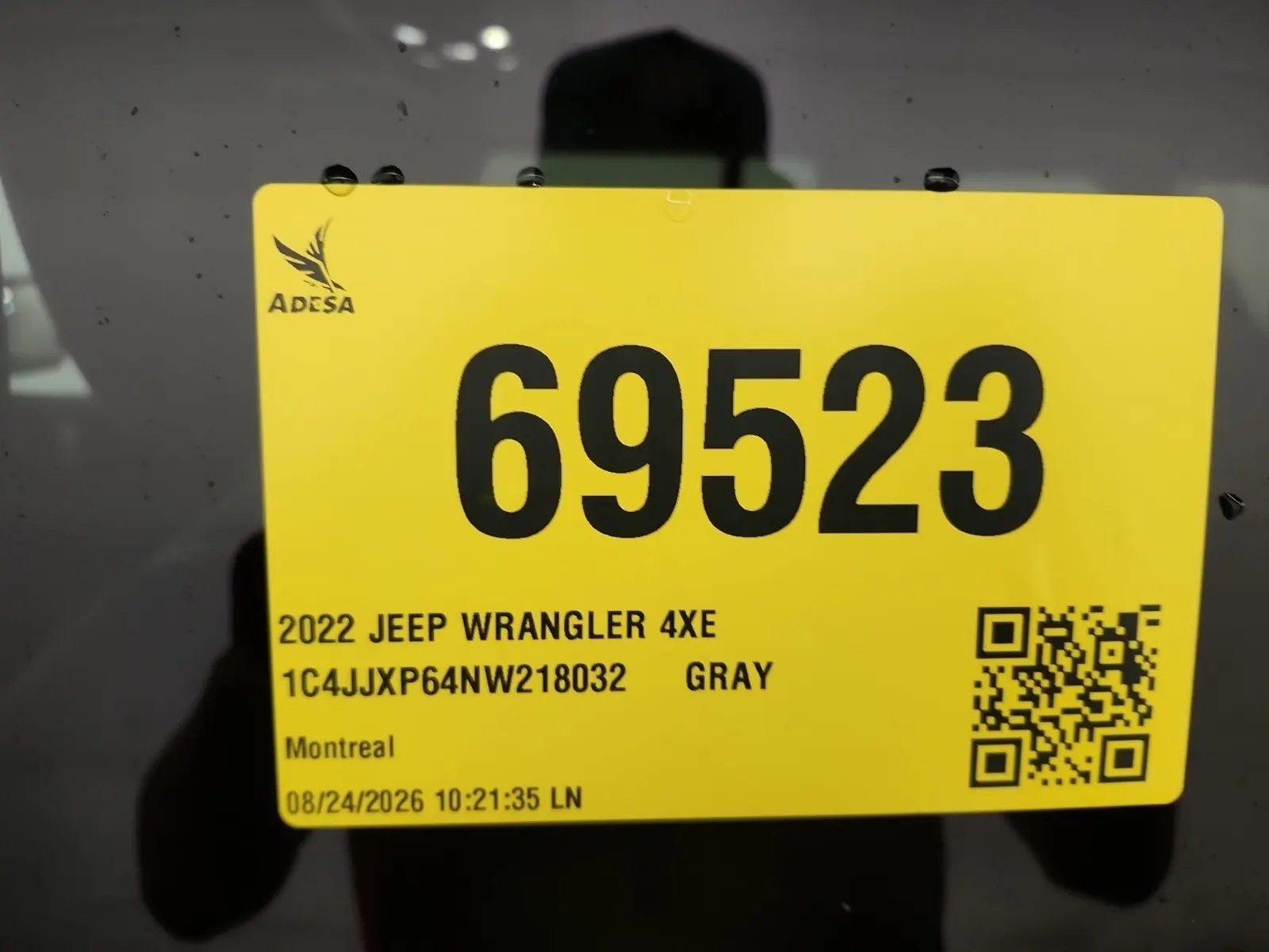 Inventory Label Photo