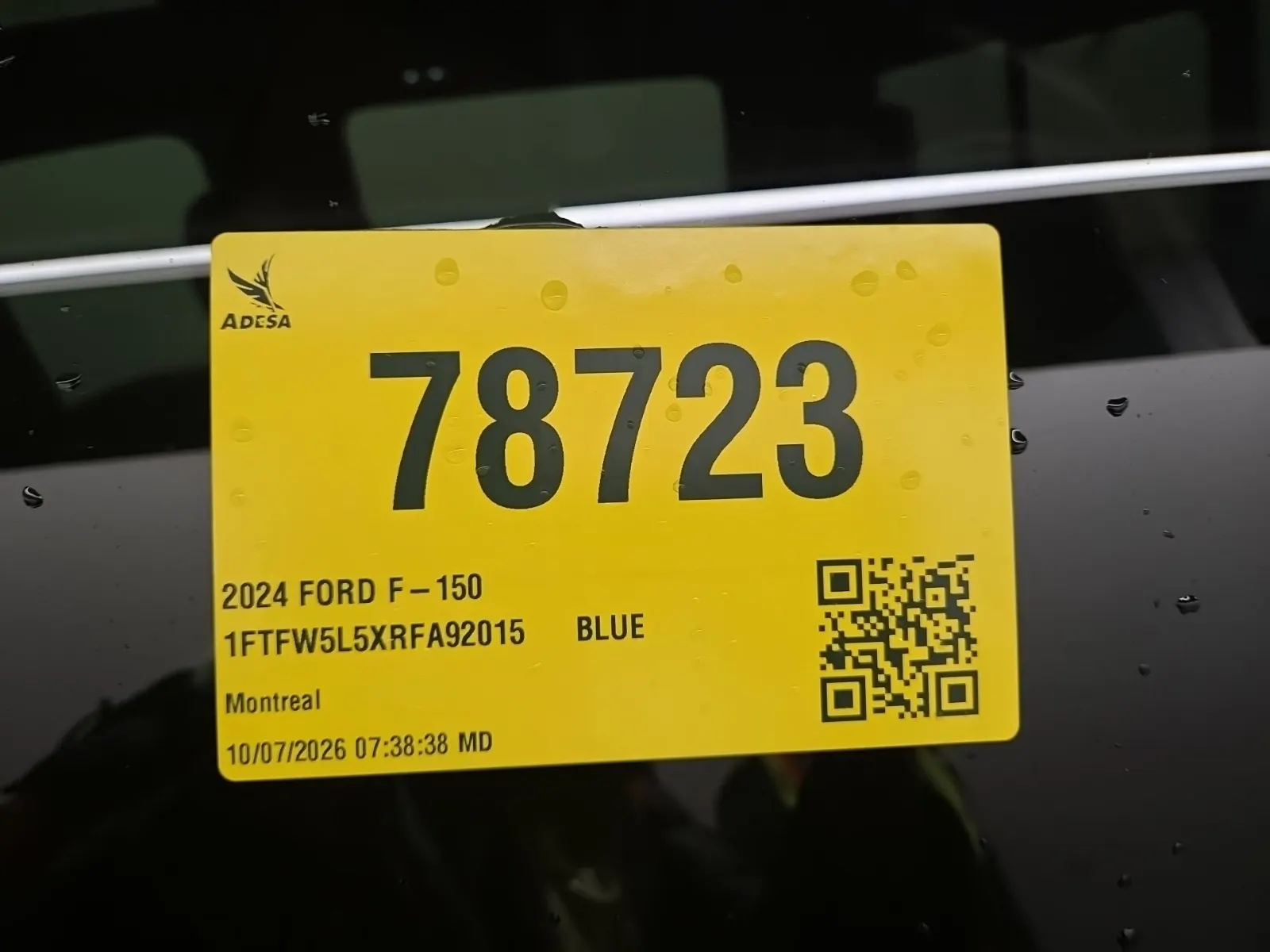 Inventory Label Photo