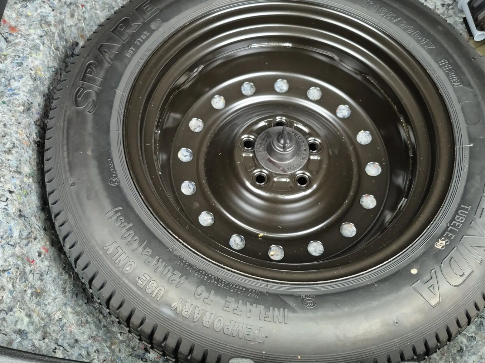 Spare Tire & Wheel Photo