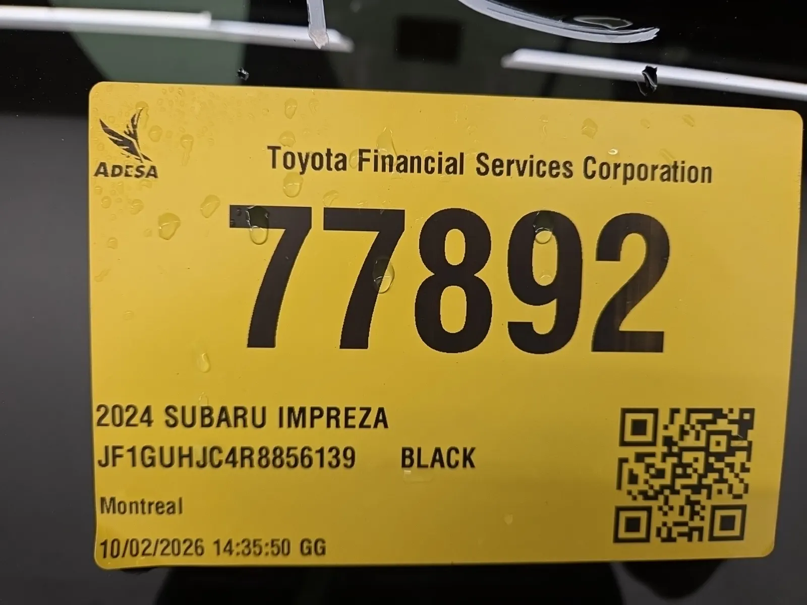 Inventory Label Photo