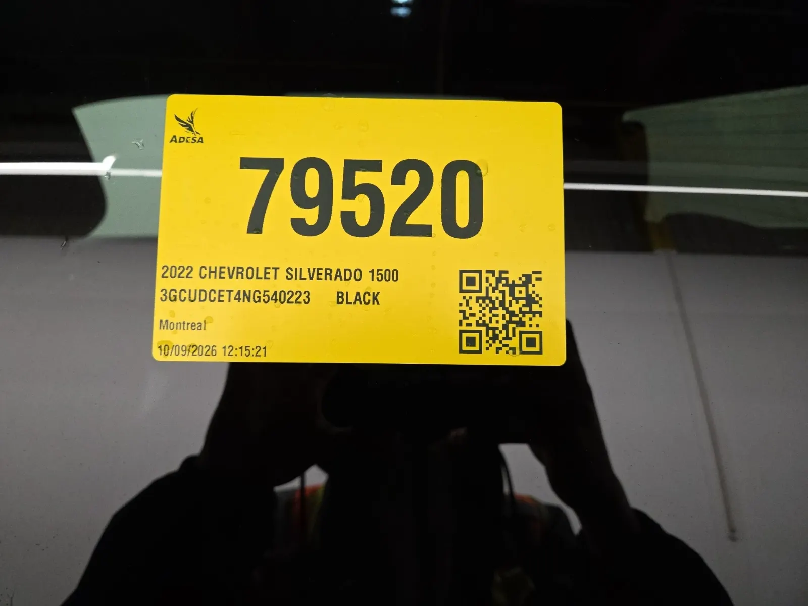 Inventory Label Photo