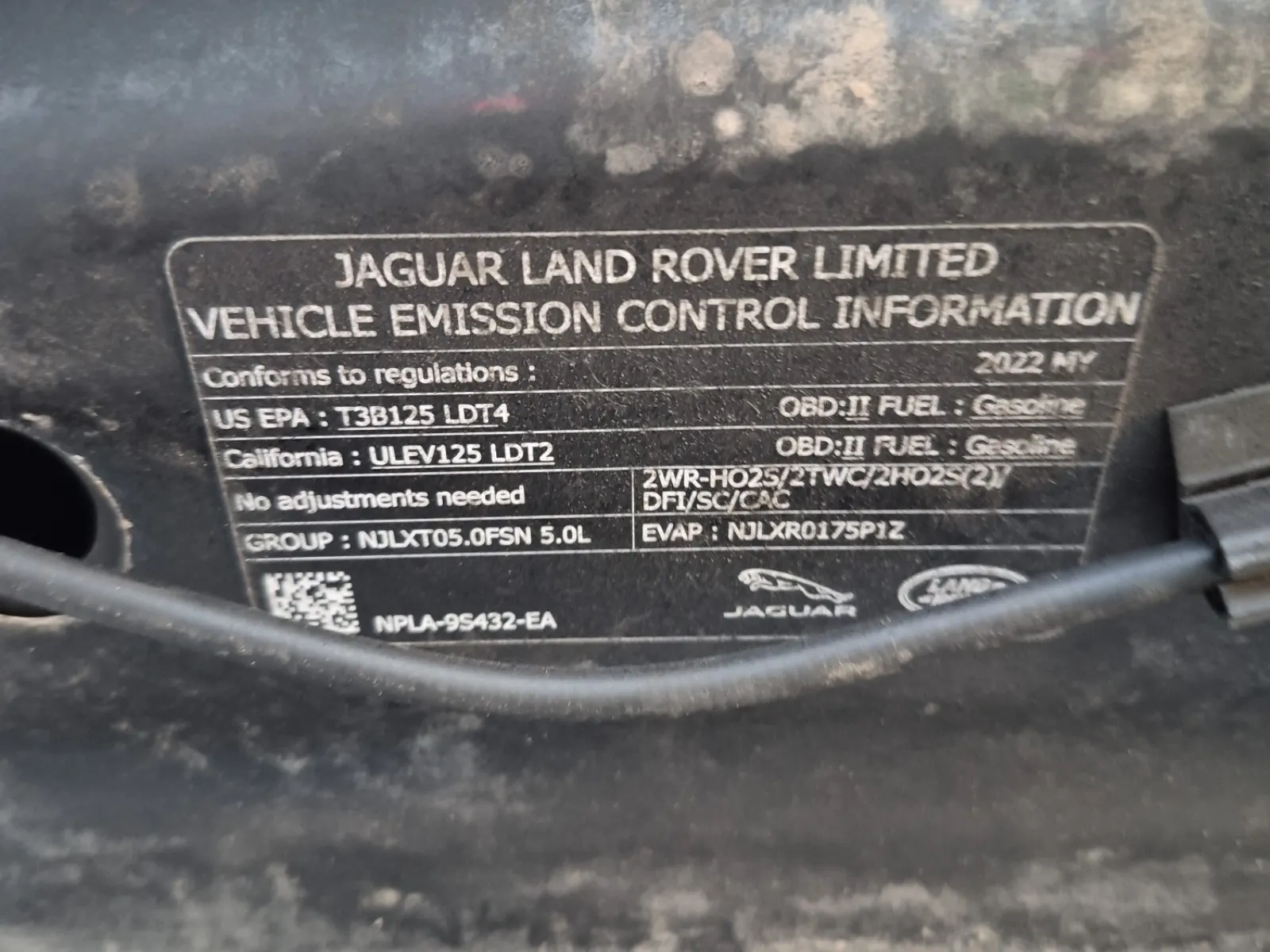 Emission Sticker Photo