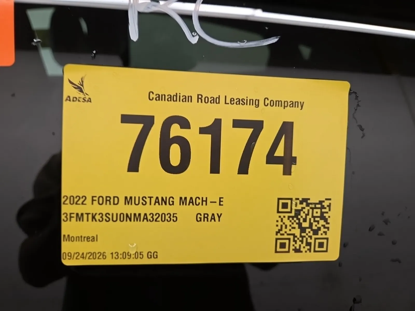 Inventory Label Photo