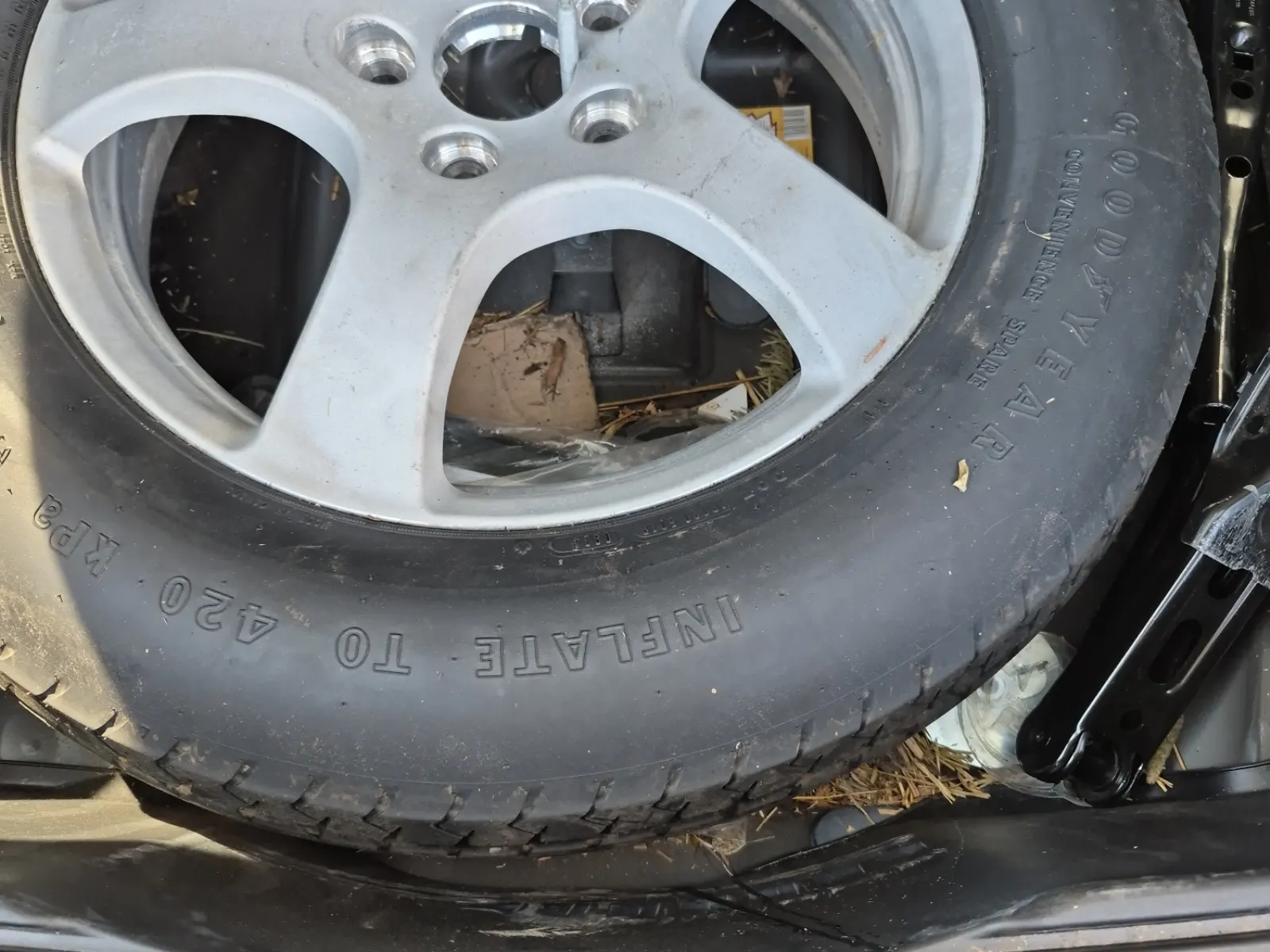 Spare Tire & Wheel Photo