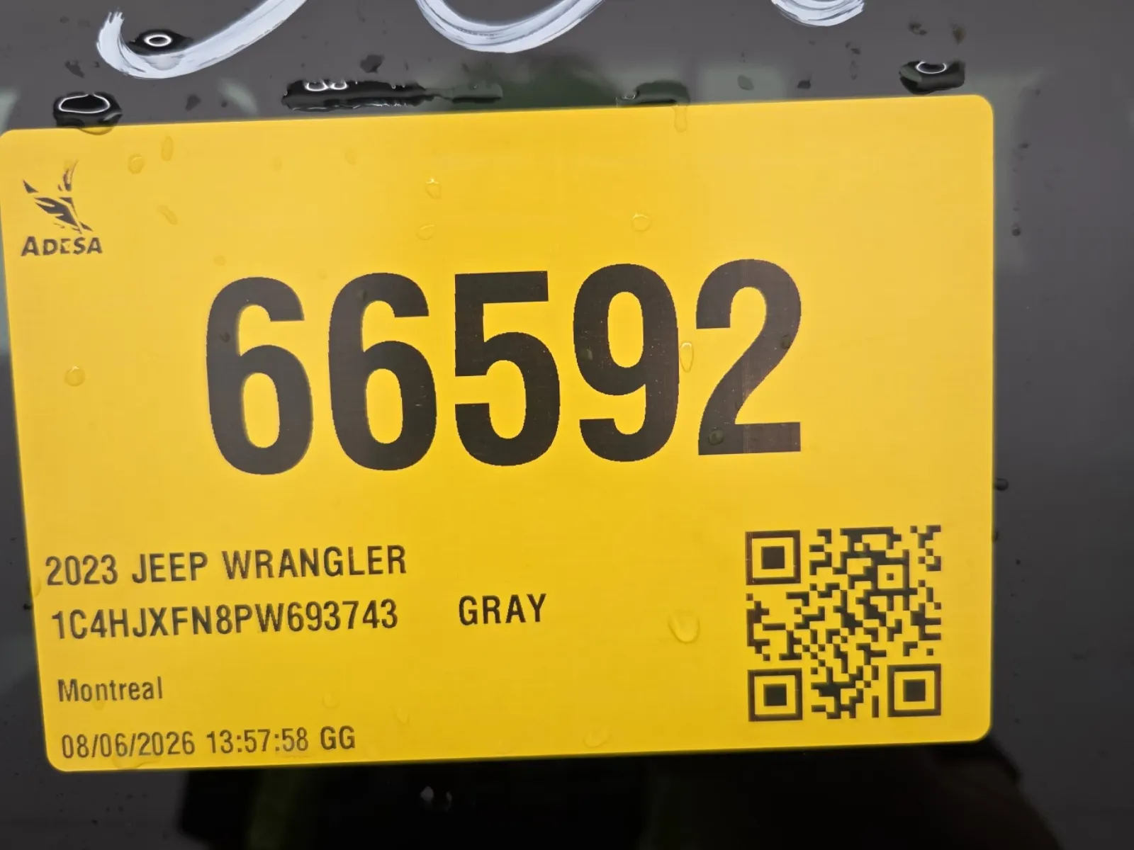 Inventory Label Photo