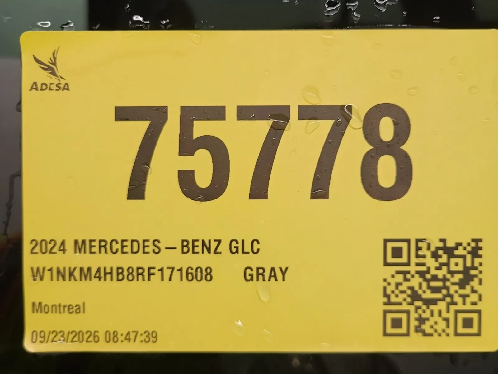 Inventory Label Photo