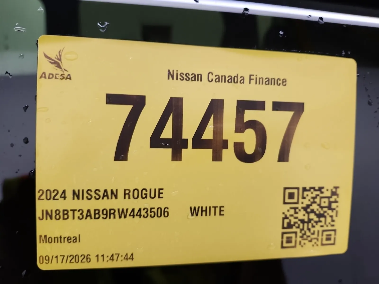 Inventory Label Photo