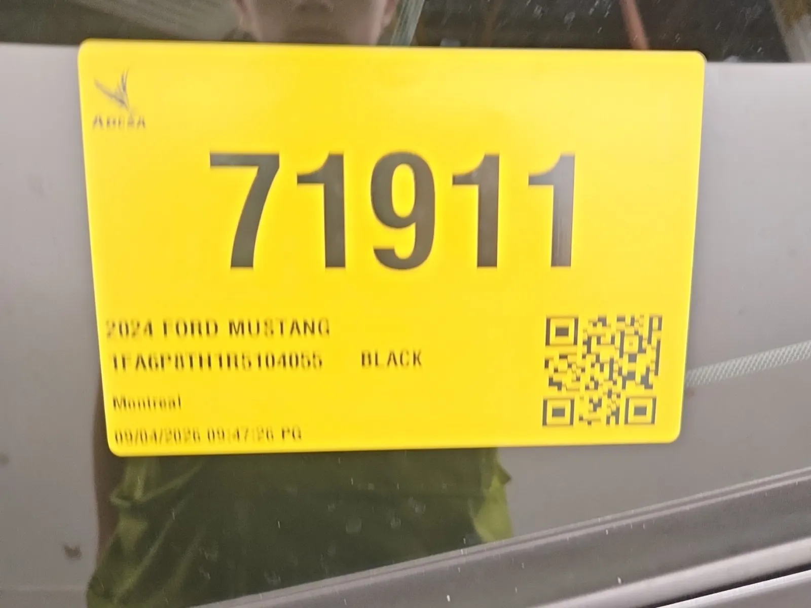 Inventory Label Photo