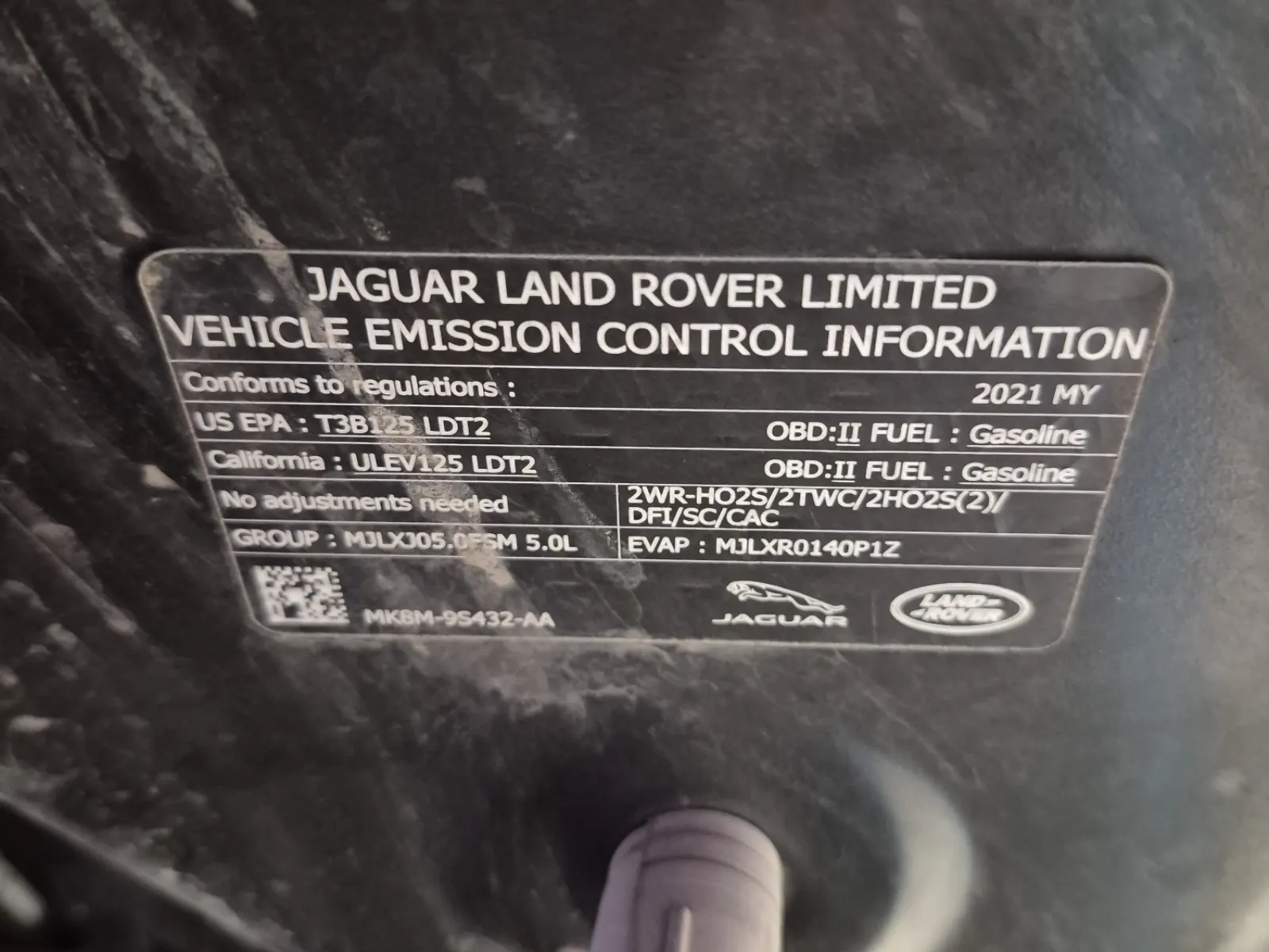 Emission Sticker Photo