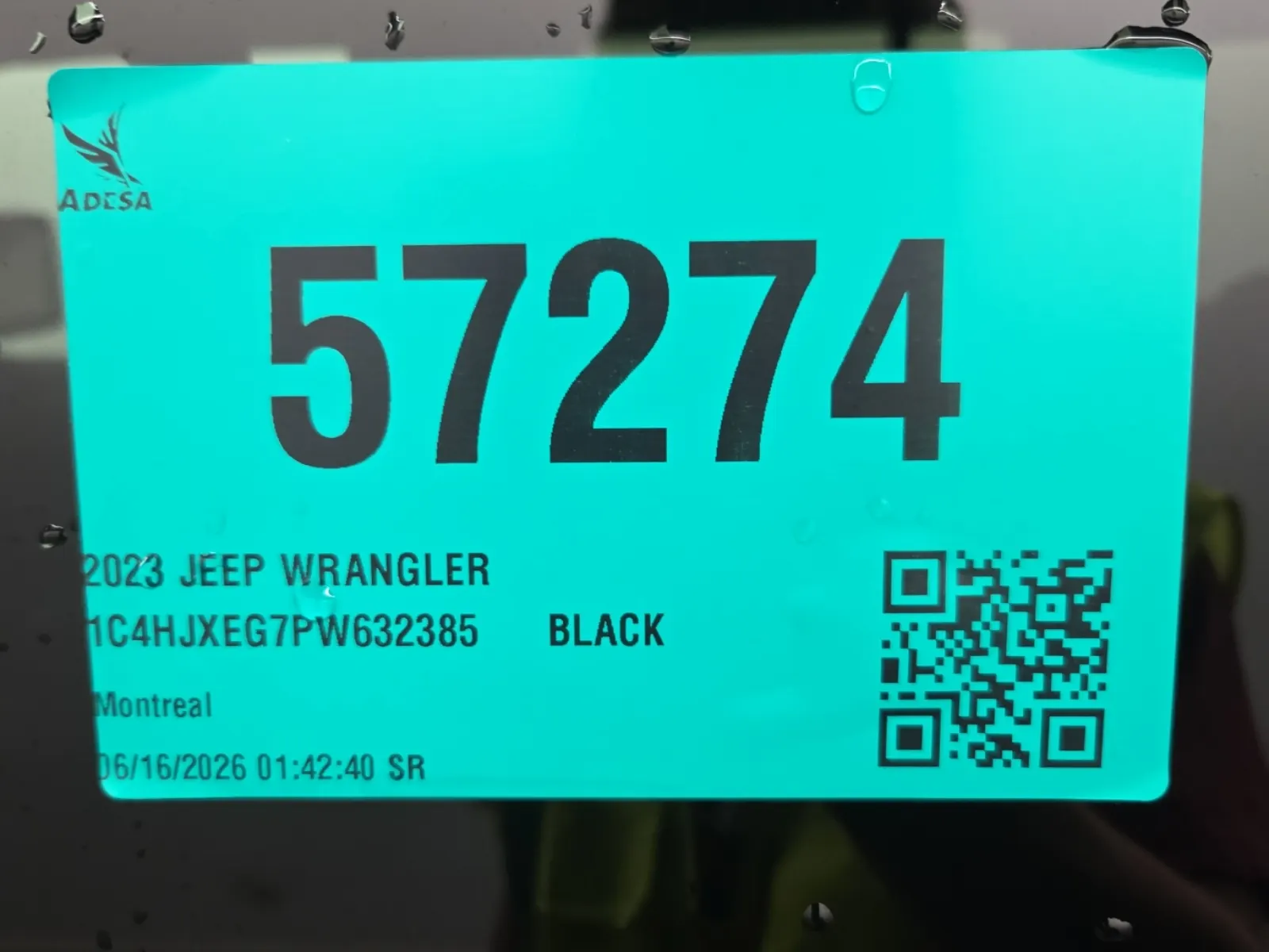 Inventory Label Photo