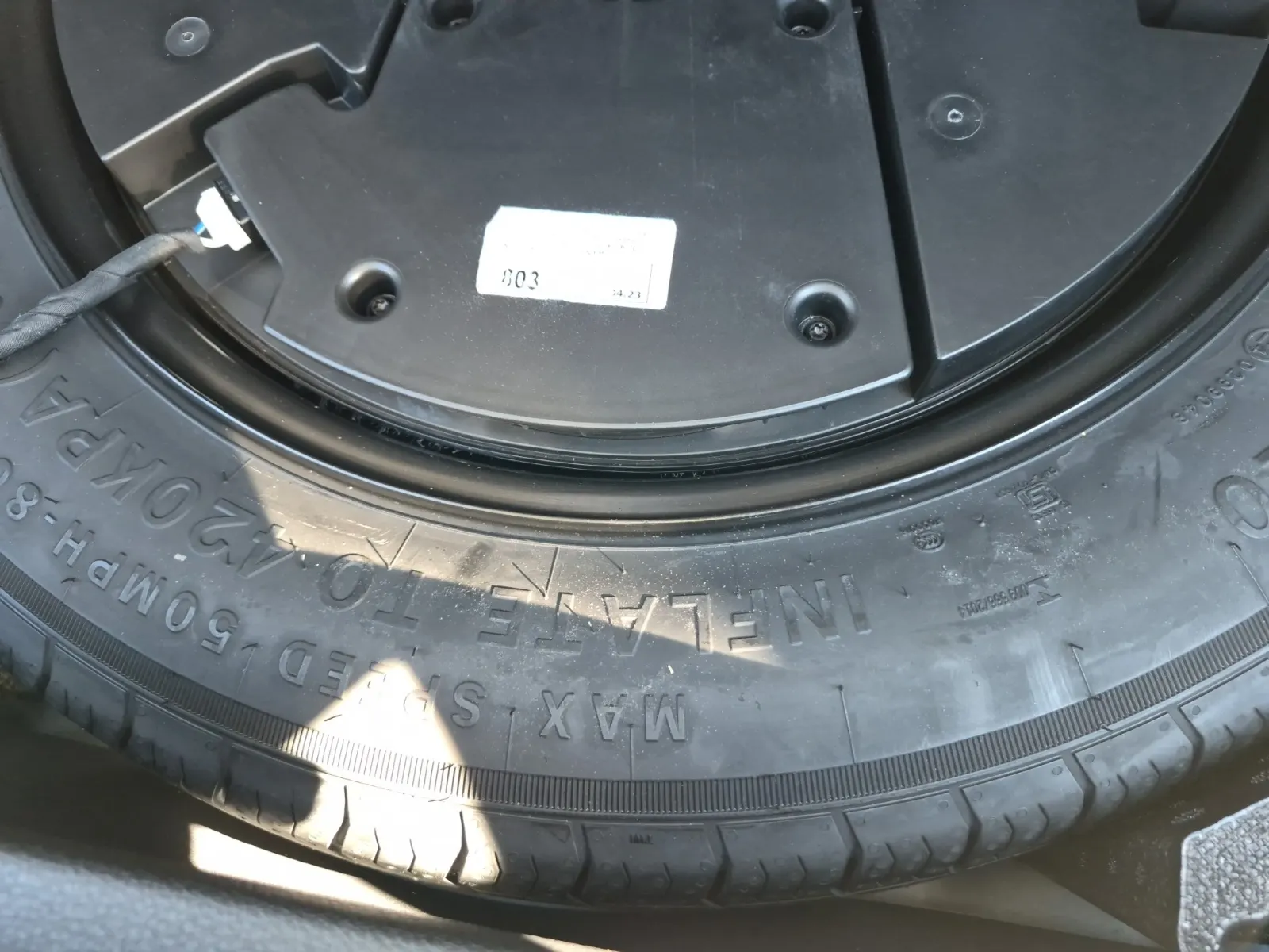 Spare Tire & Wheel Photo