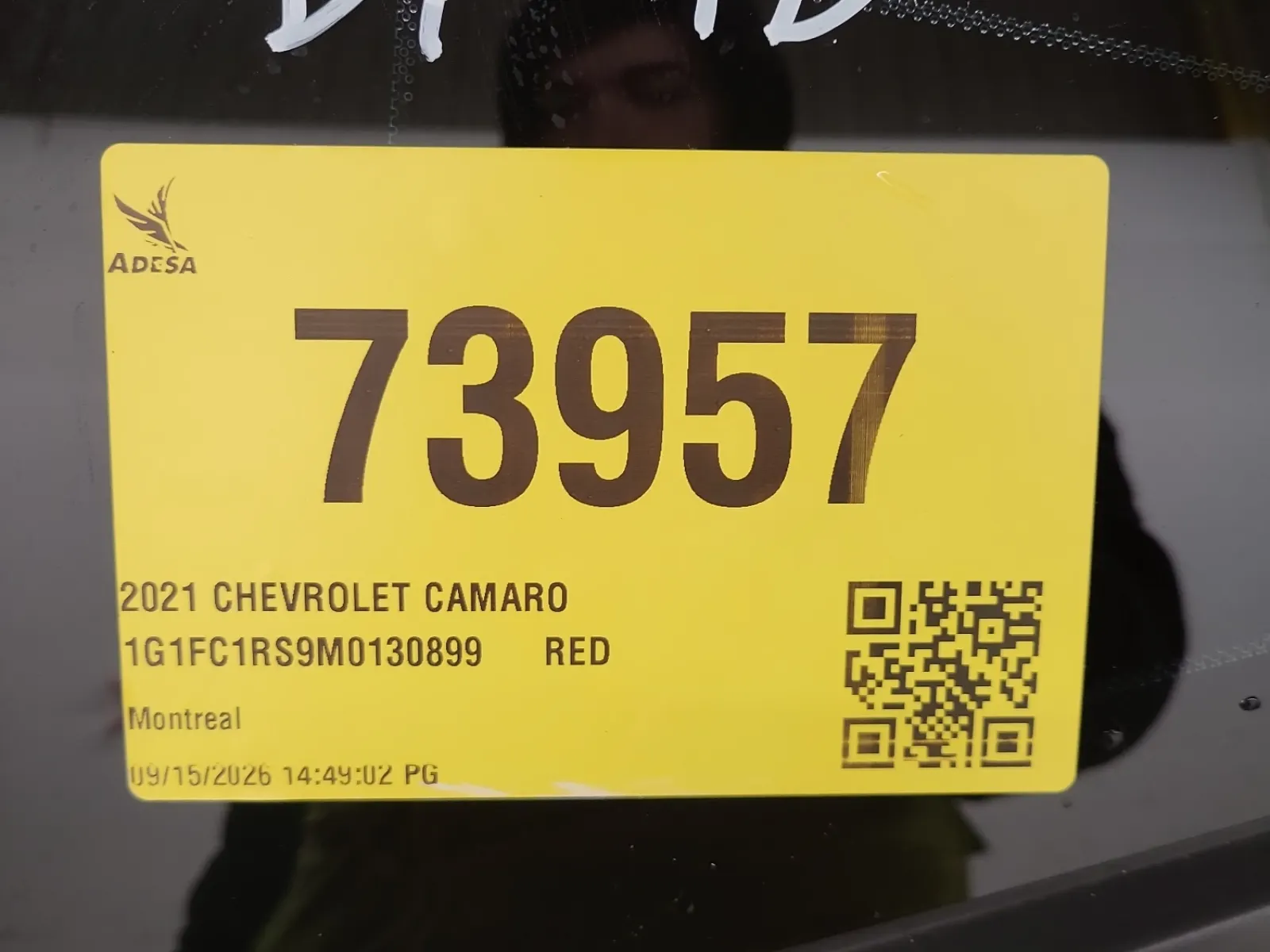 Inventory Label Photo