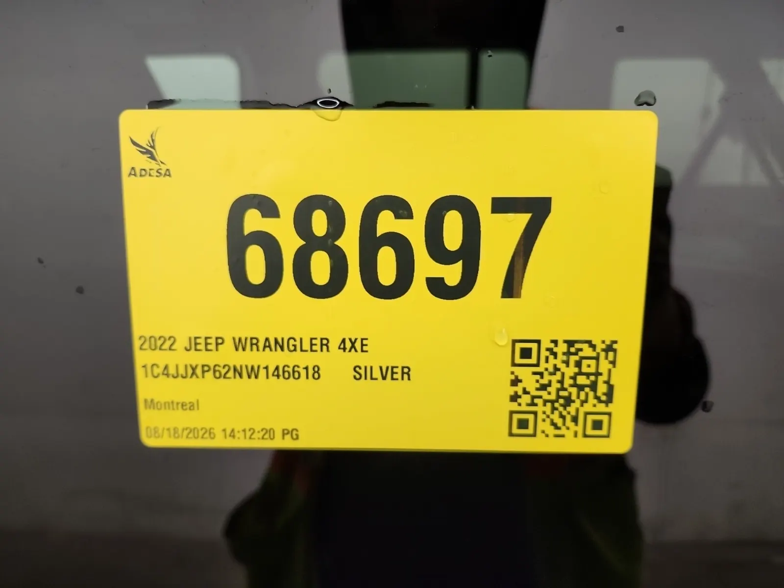 Inventory Label Photo