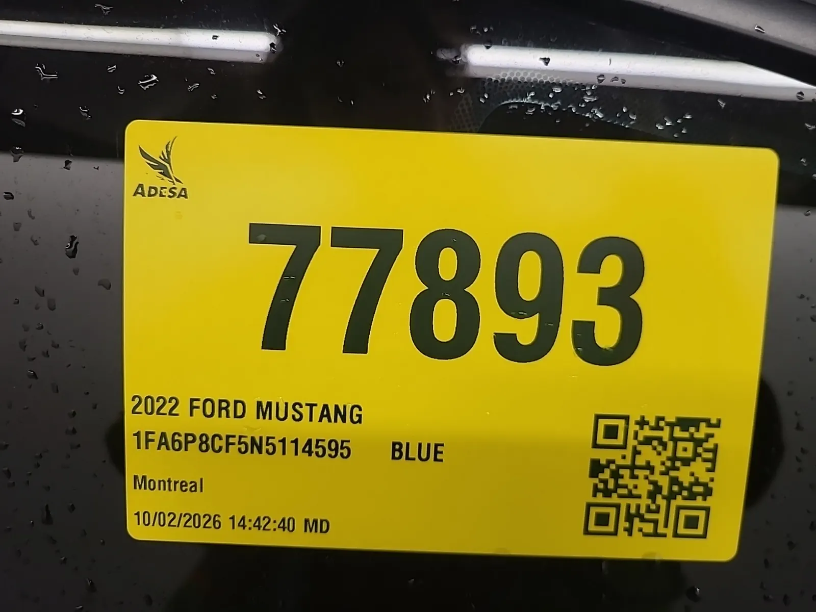 Inventory Label Photo