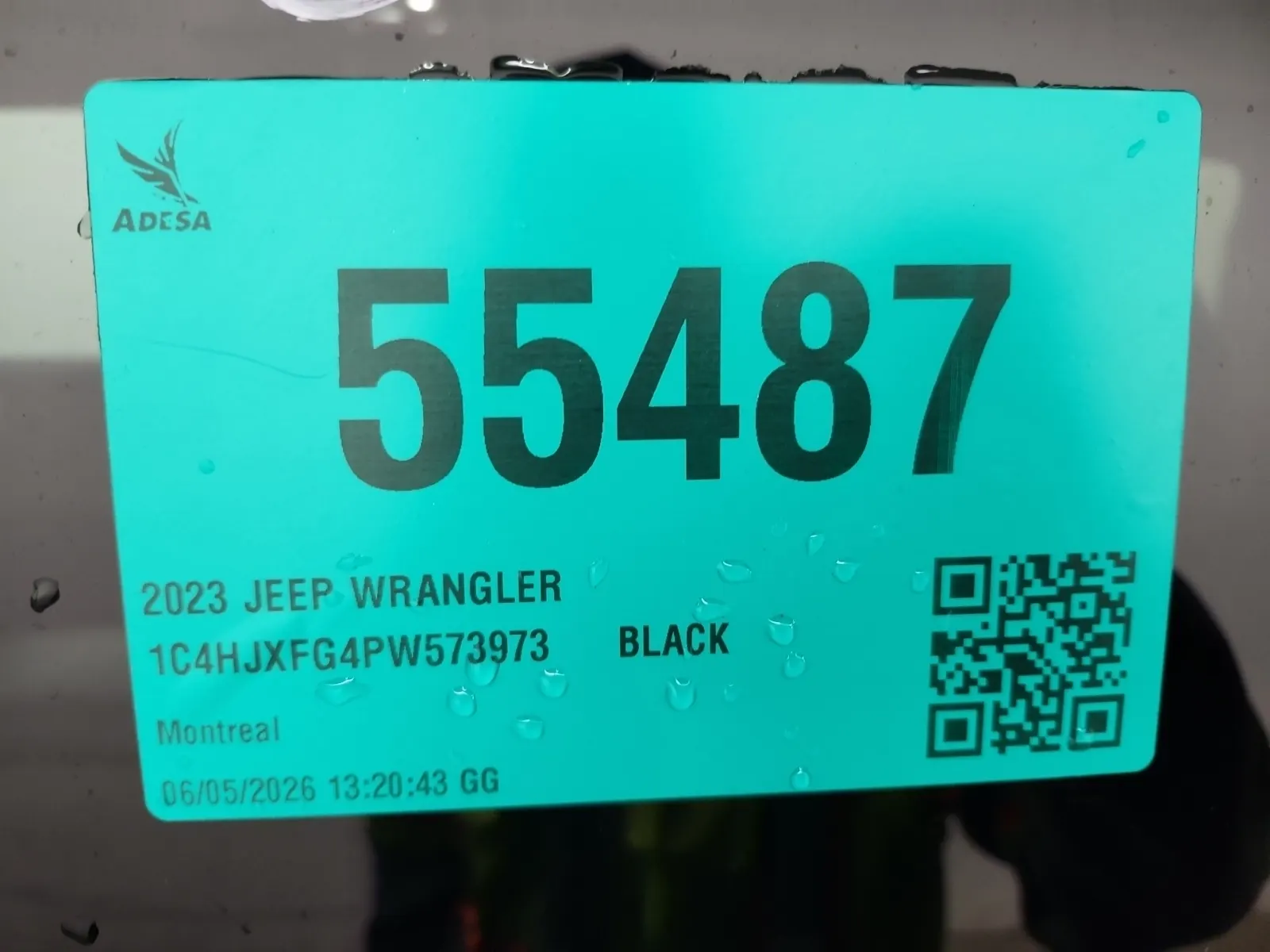 Inventory Label Photo