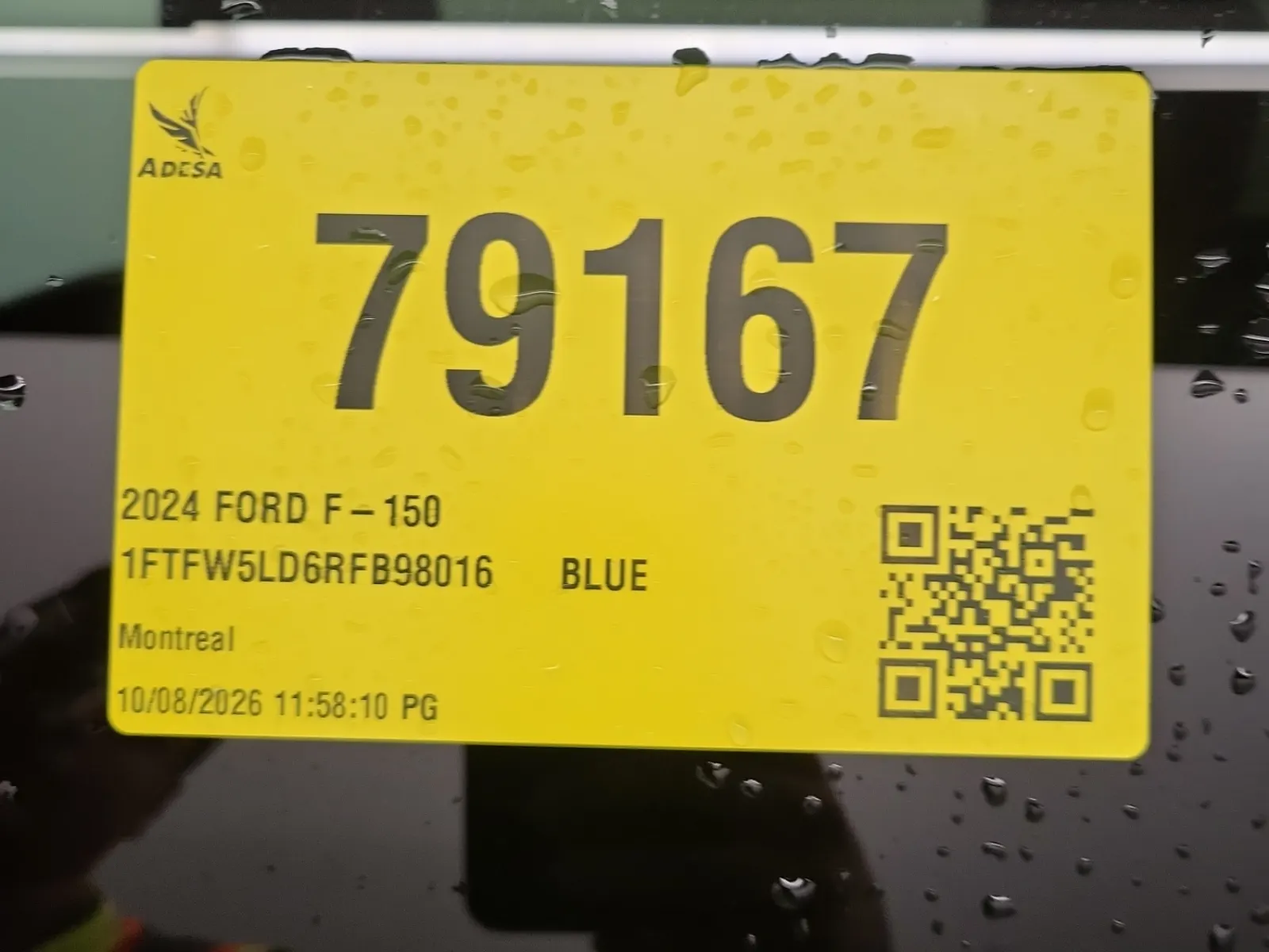 Inventory Label Photo