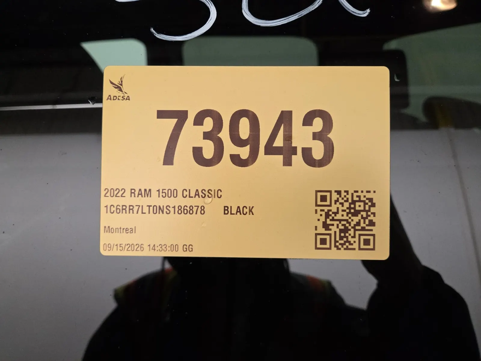 Inventory Label Photo