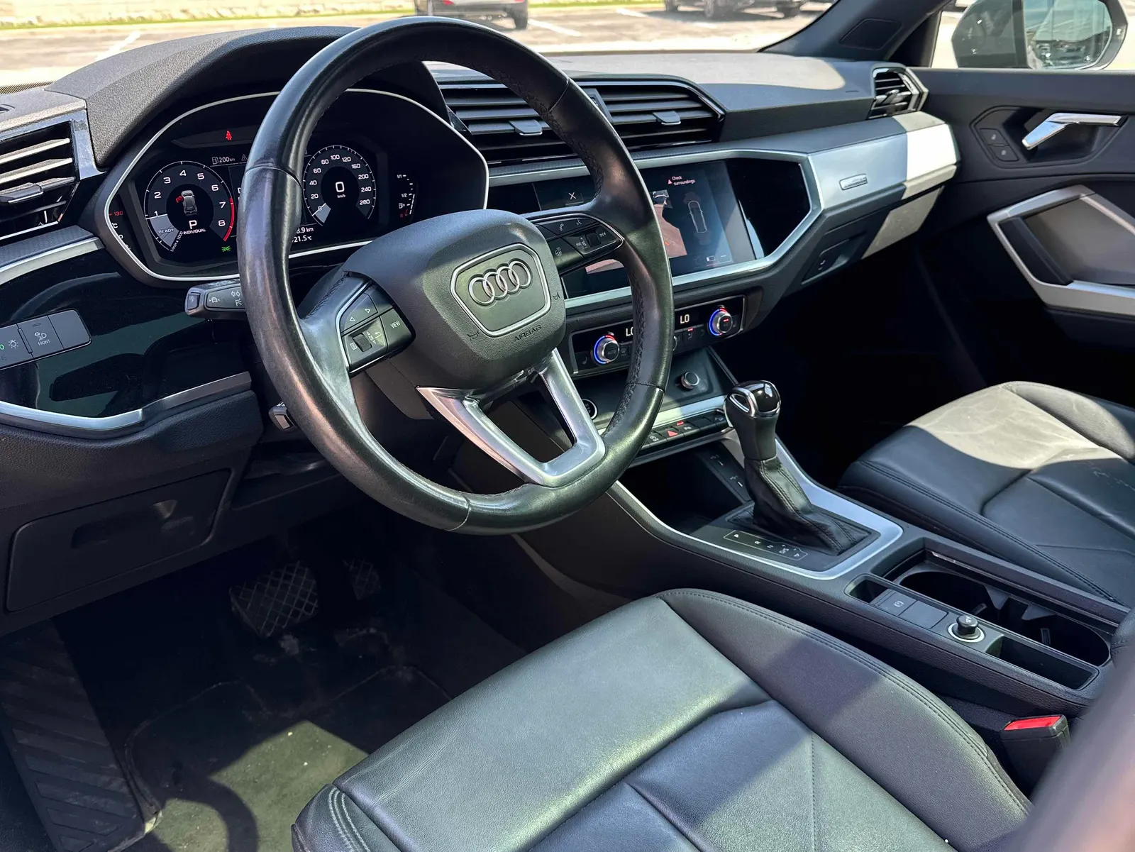 Interior driver side
