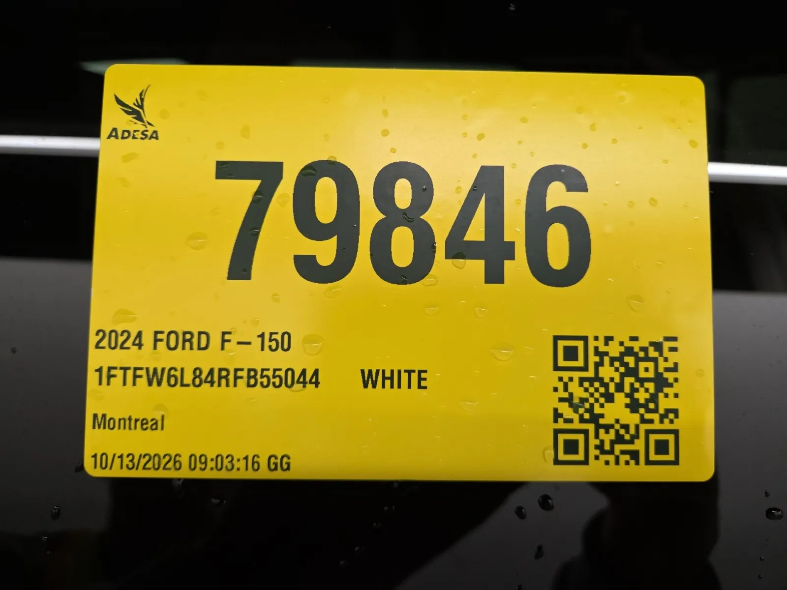 Inventory Label Photo