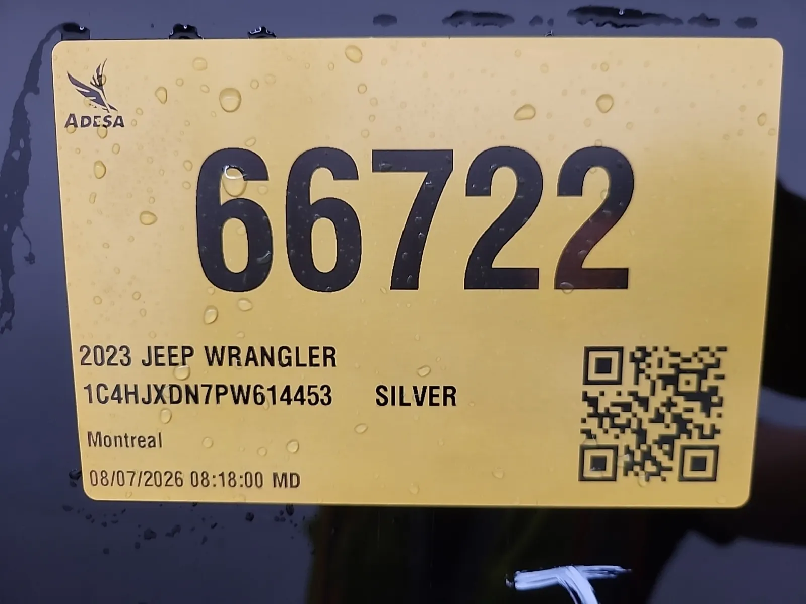 Inventory Label Photo