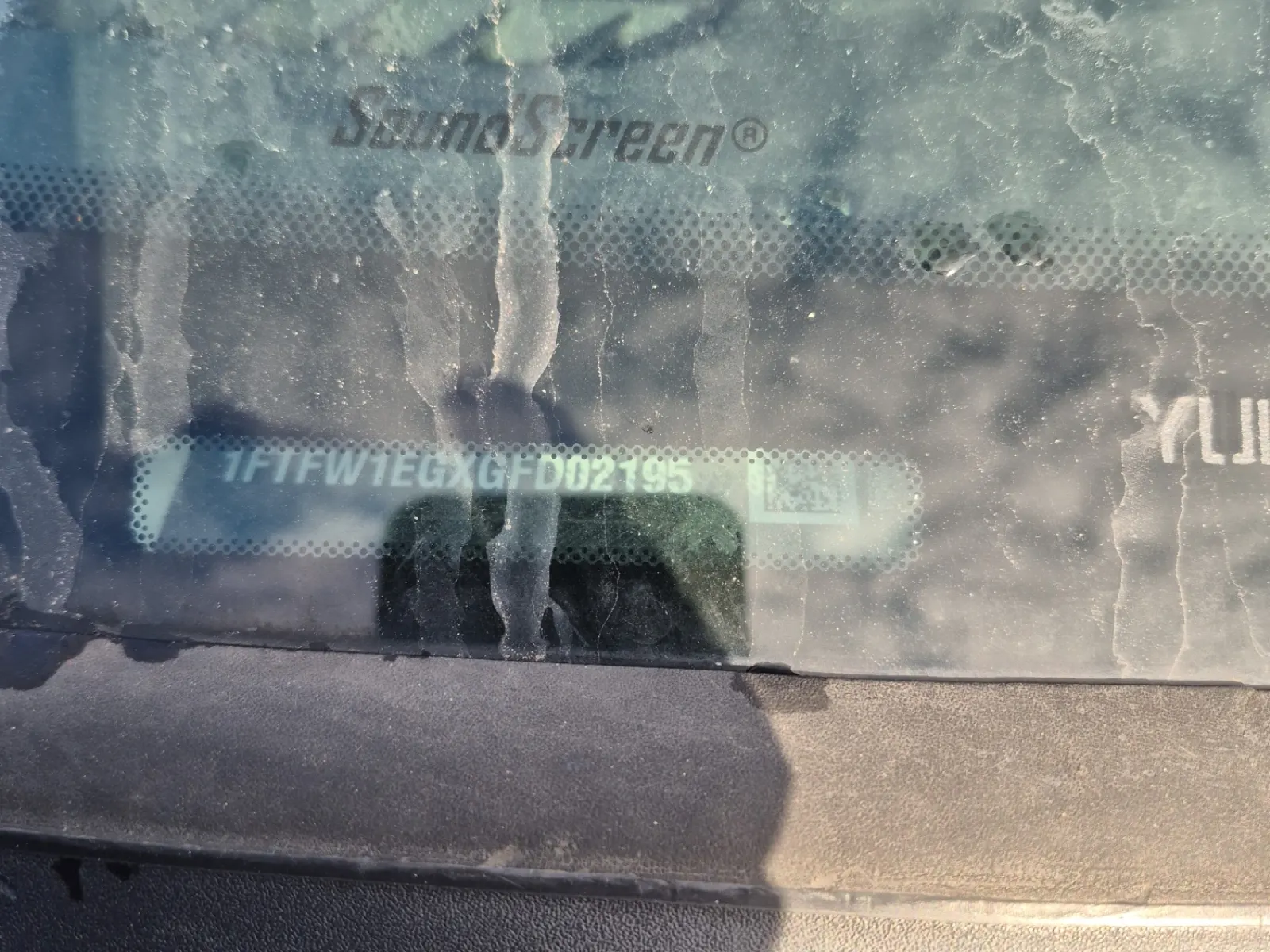 Dash VIN Plate Photo