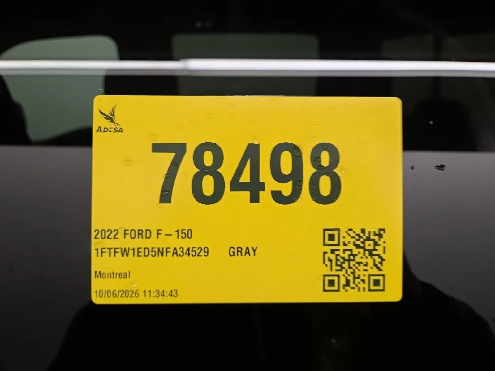 Inventory Label Photo