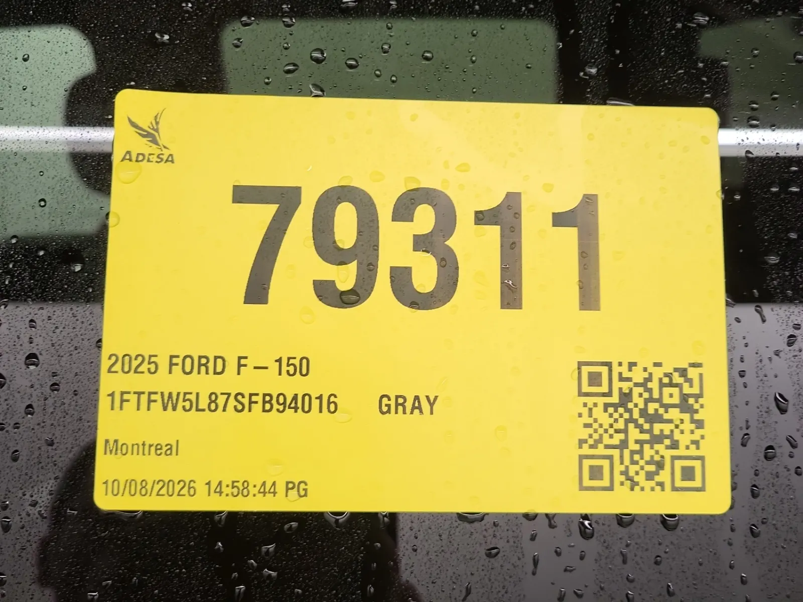Inventory Label Photo