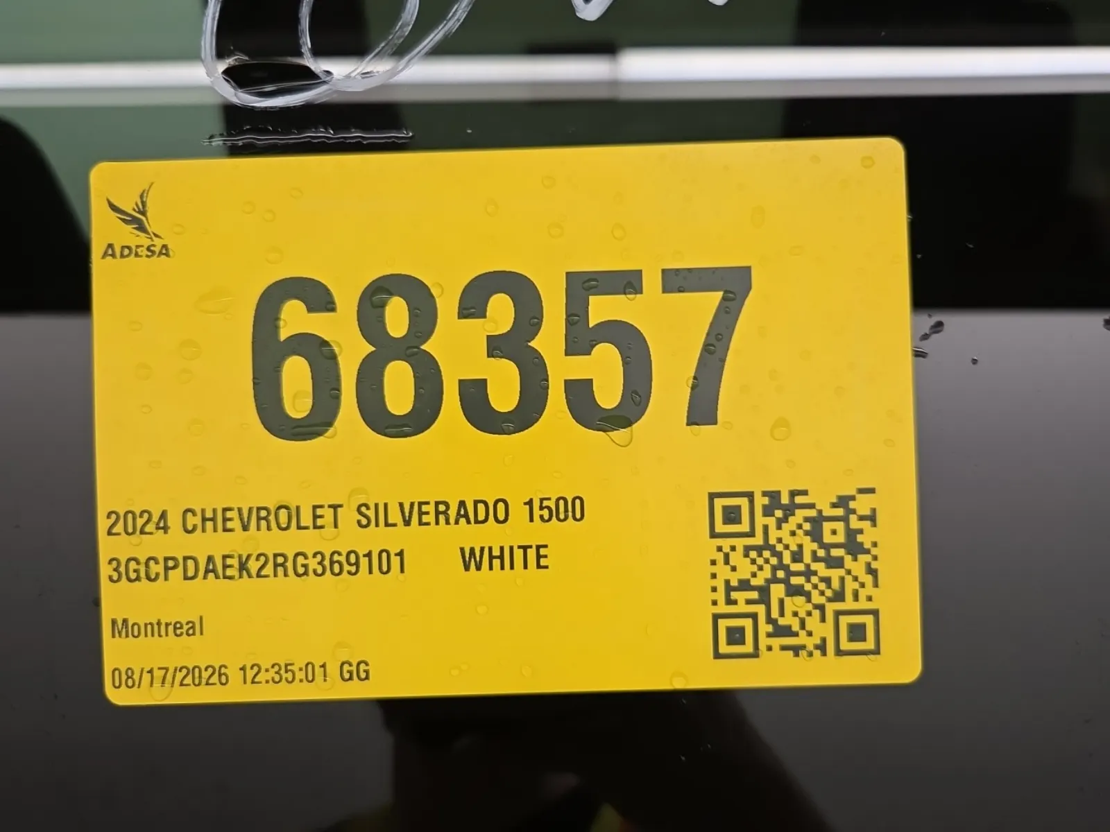 Inventory Label Photo