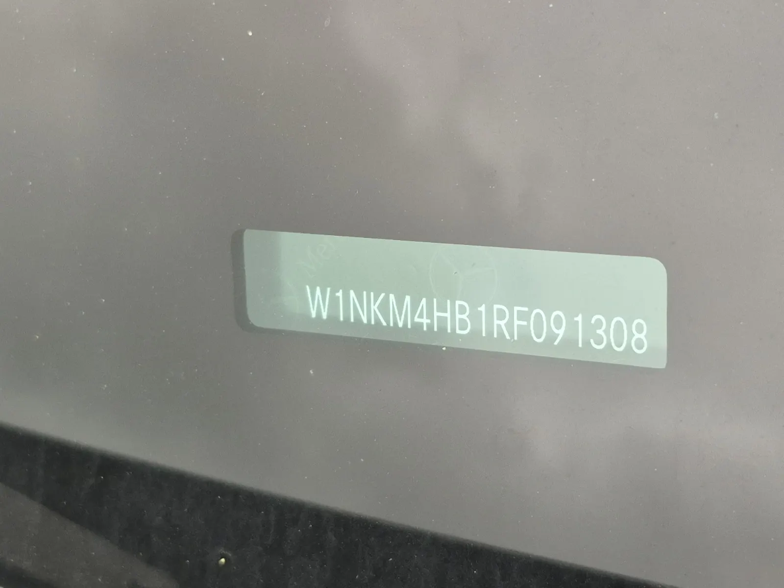 Dash VIN Plate Photo