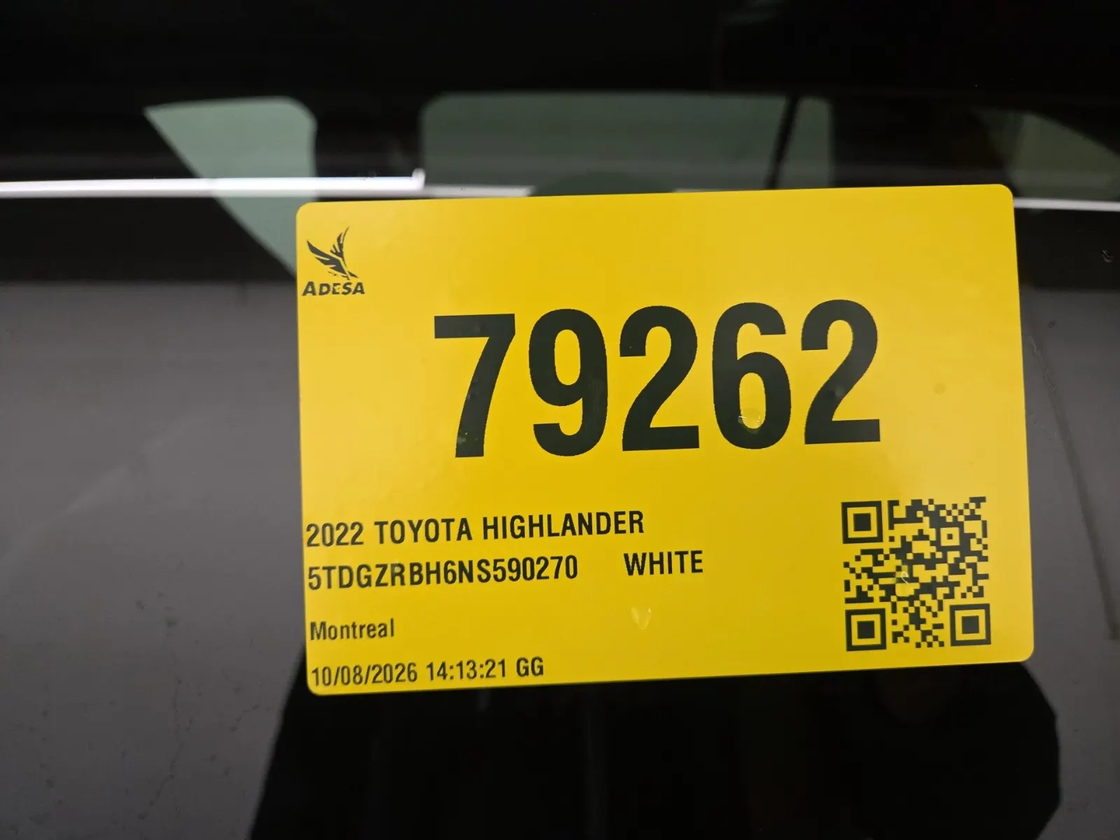 Inventory Label Photo