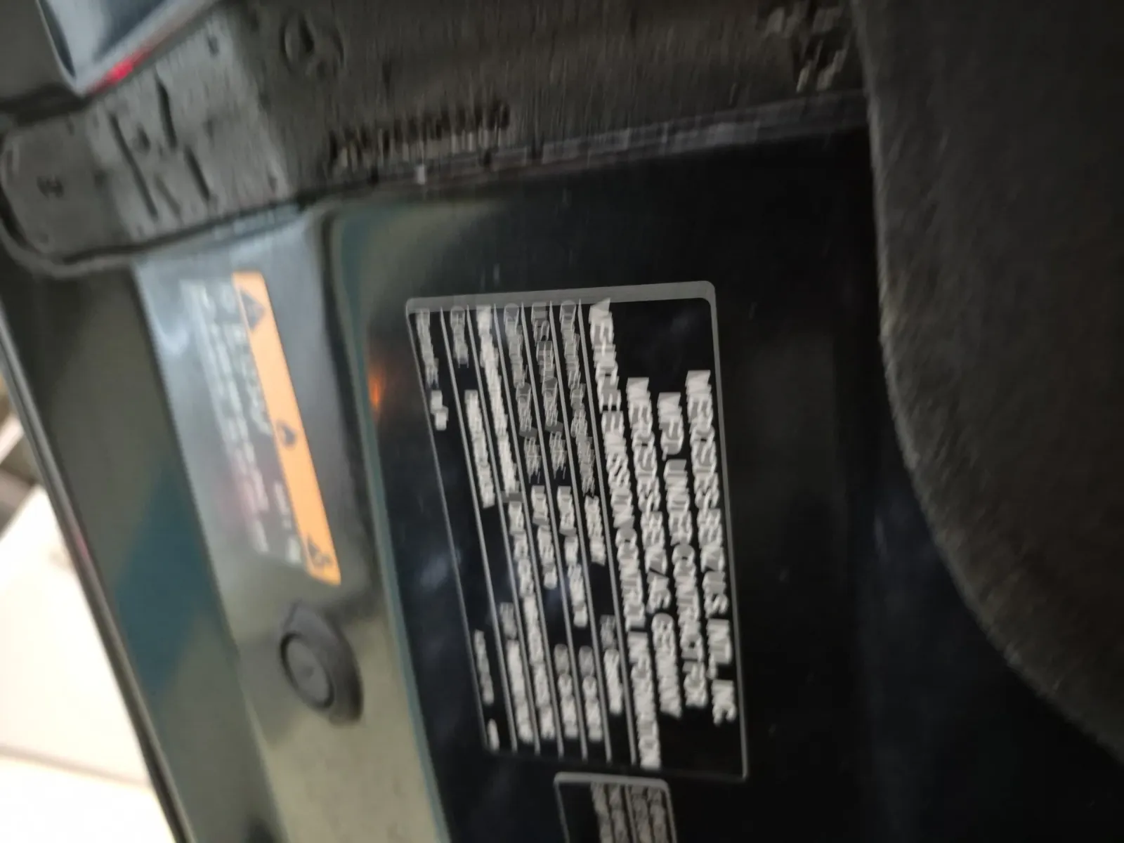 Emission Sticker Photo