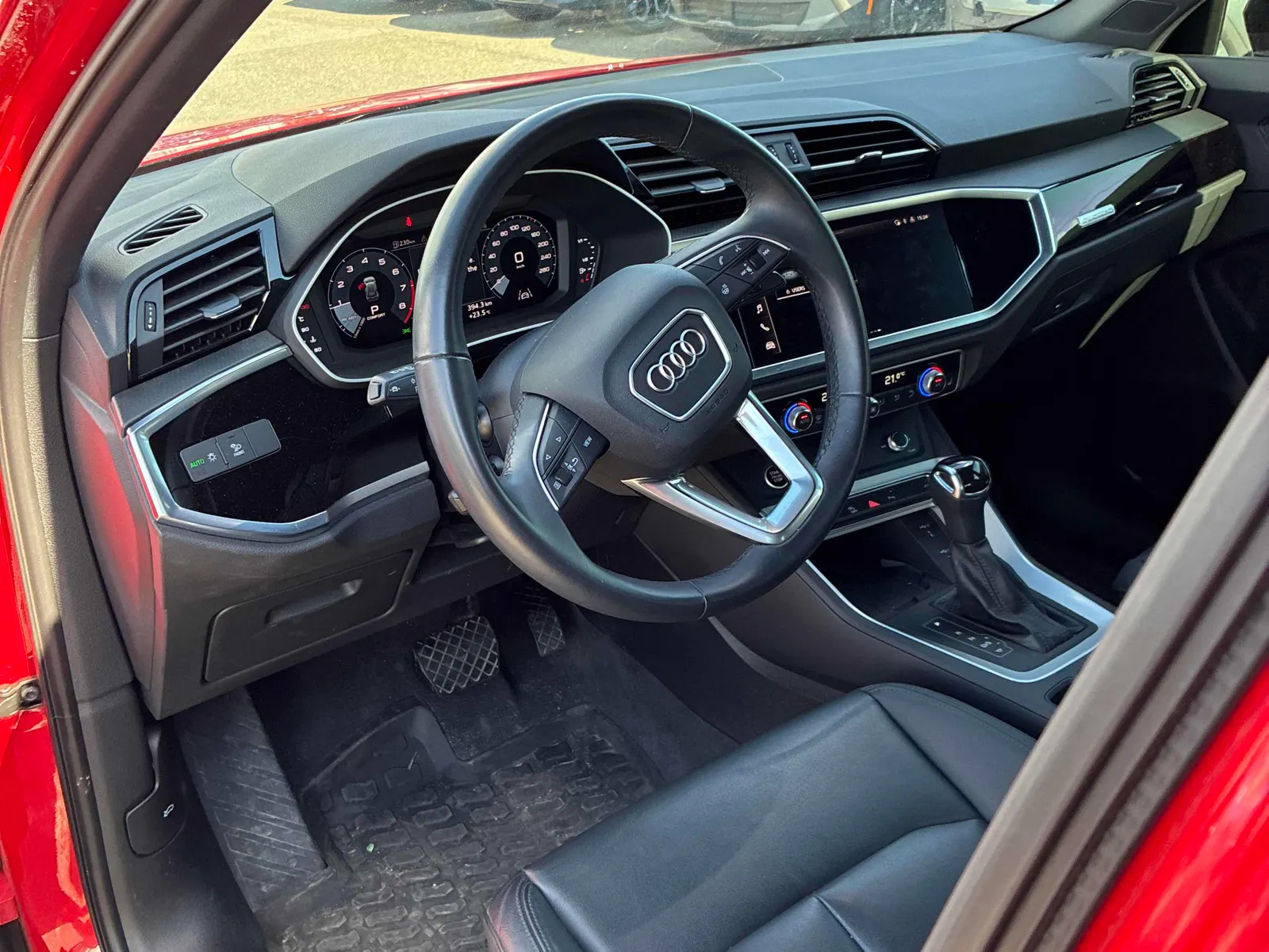 Interior driver side