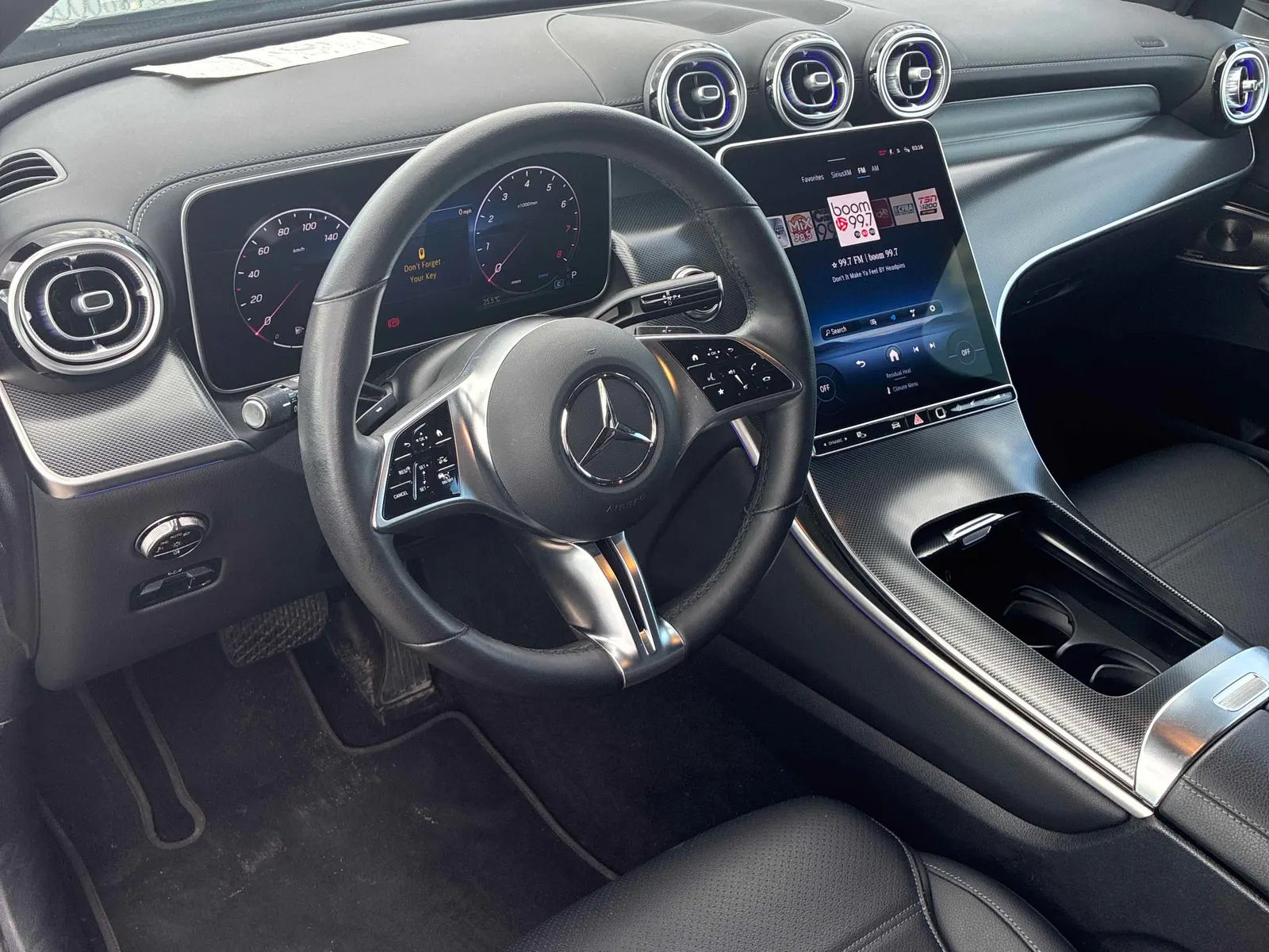 Interior driver side