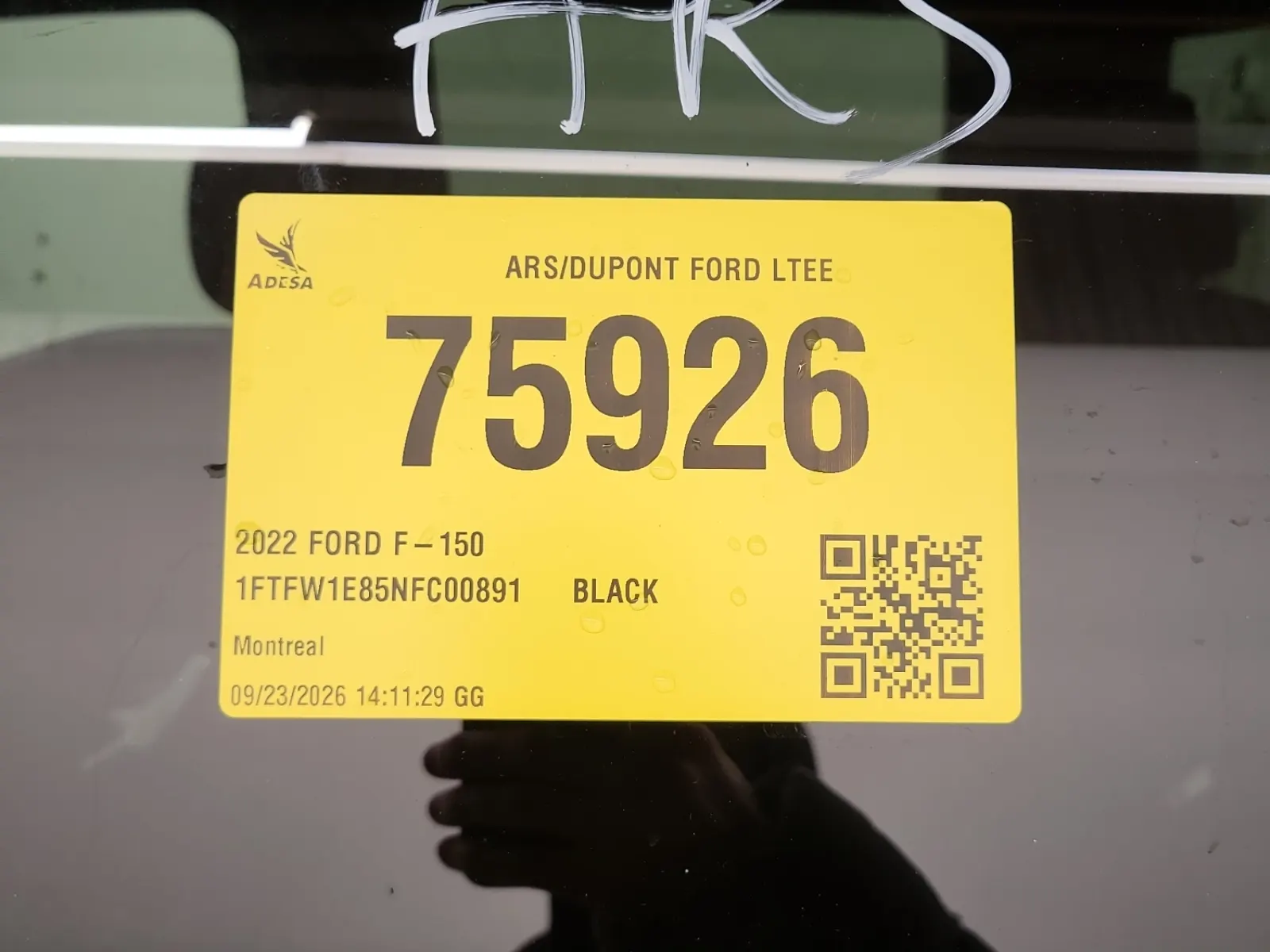 Inventory Label Photo